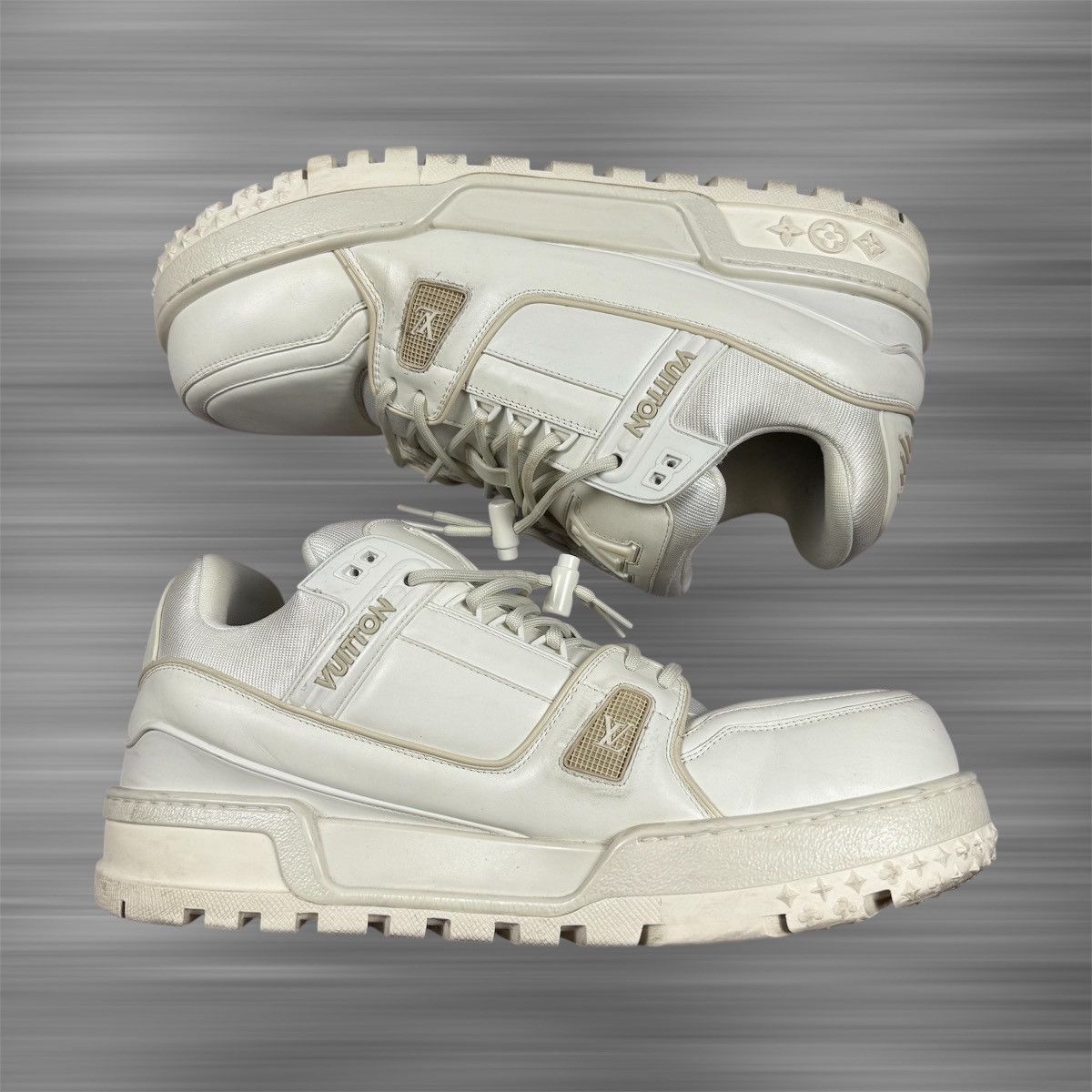 Louis Vuitton Louis Vuitton LV Trainer Maxi ‘White’ Shoes Size US 12 / EU 45 - 5 Thumbnail