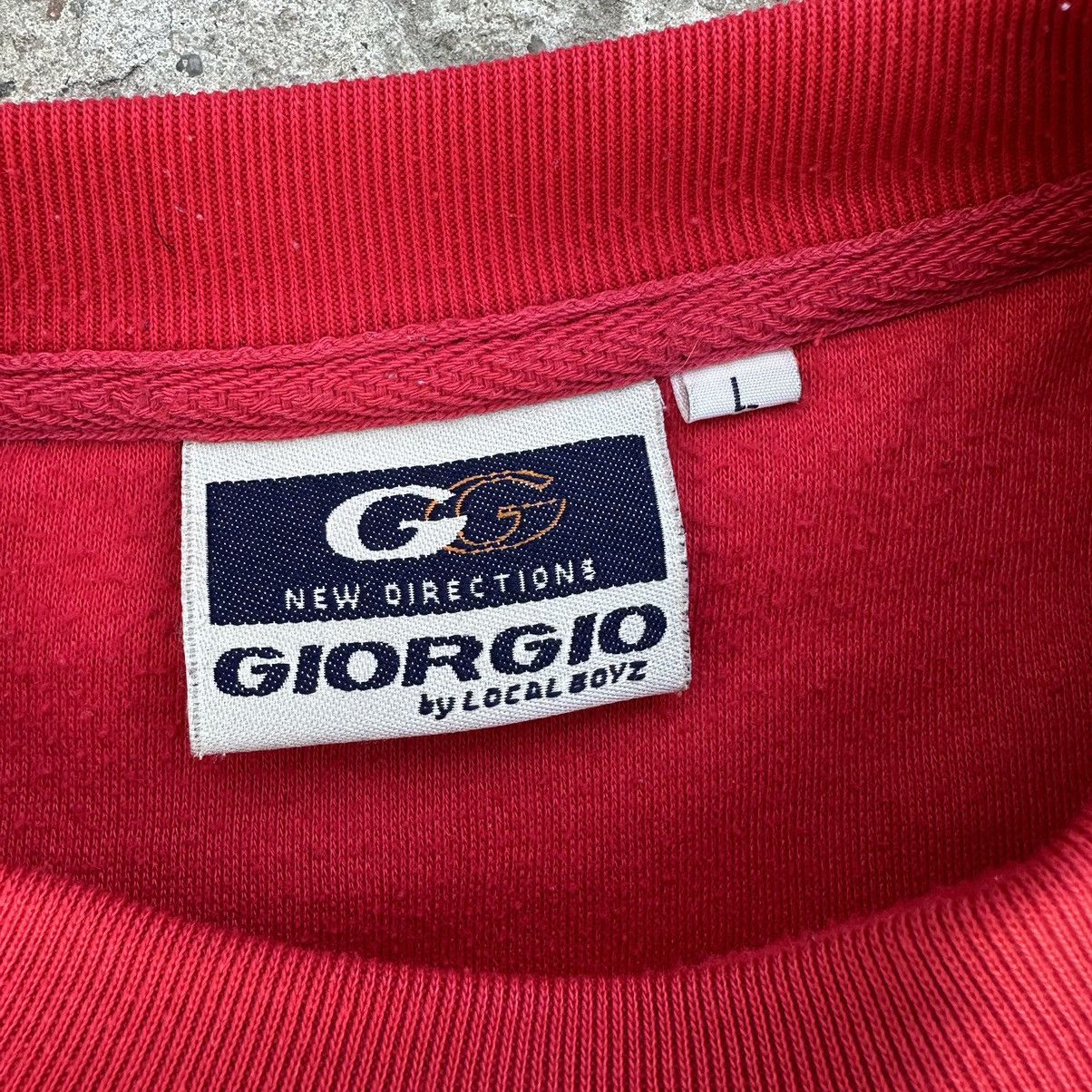 Designer × Vintage Vintage Giorgio Classic Sweatshirt Big Logo Style USA Fitted Size US L / EU 52-54 / 3 - 7 Thumbnail