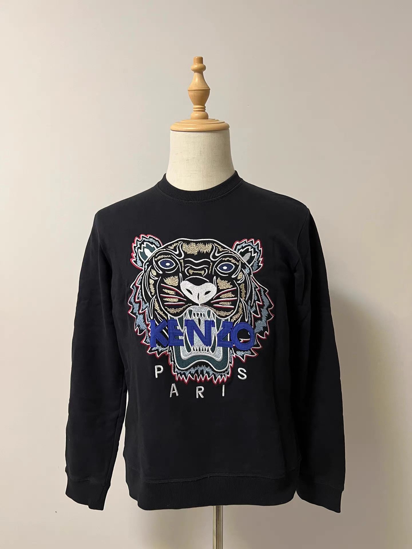 Kenzo Kenzo Tiger Embroidered Sweatshirt K9 Size US S / EU 44-46 / 1 - 1 Thumbnail
