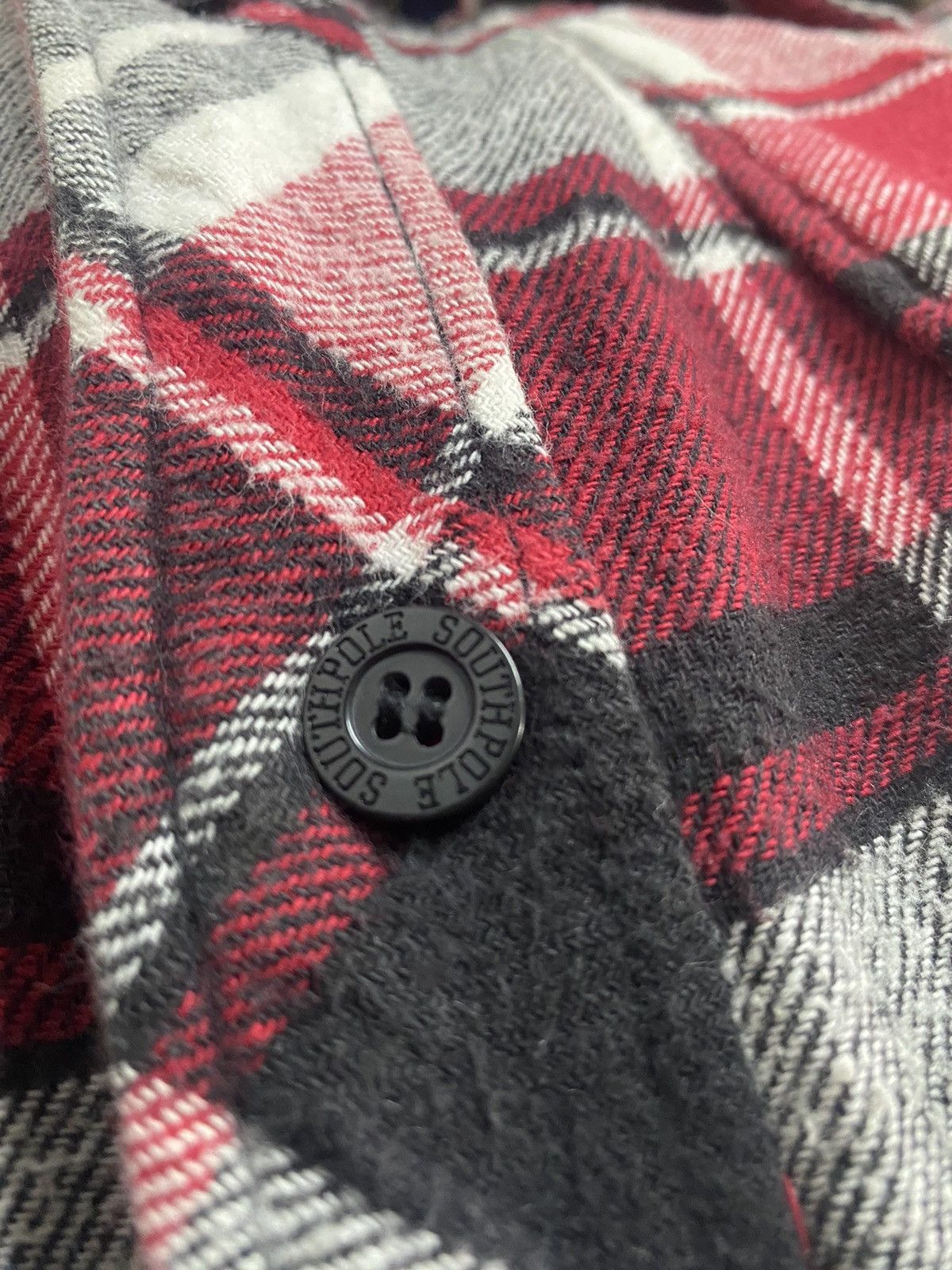 Japanese Brand × Southpole Vintage Southpole Shirt Plaid Lining Button Up Size US XL / EU 56 / 4 - 16 Thumbnail