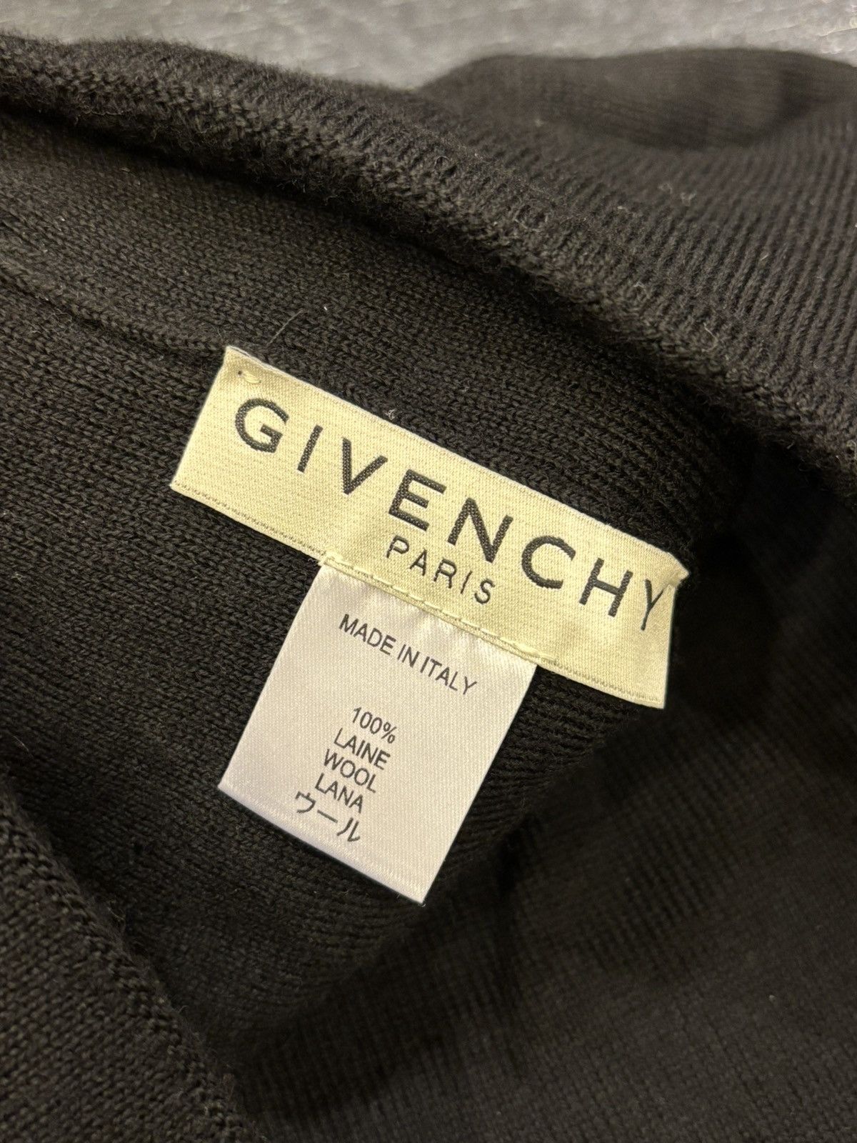 Givenchy Givenchy Beanie Black/White Size ONE SIZE - 3 Thumbnail