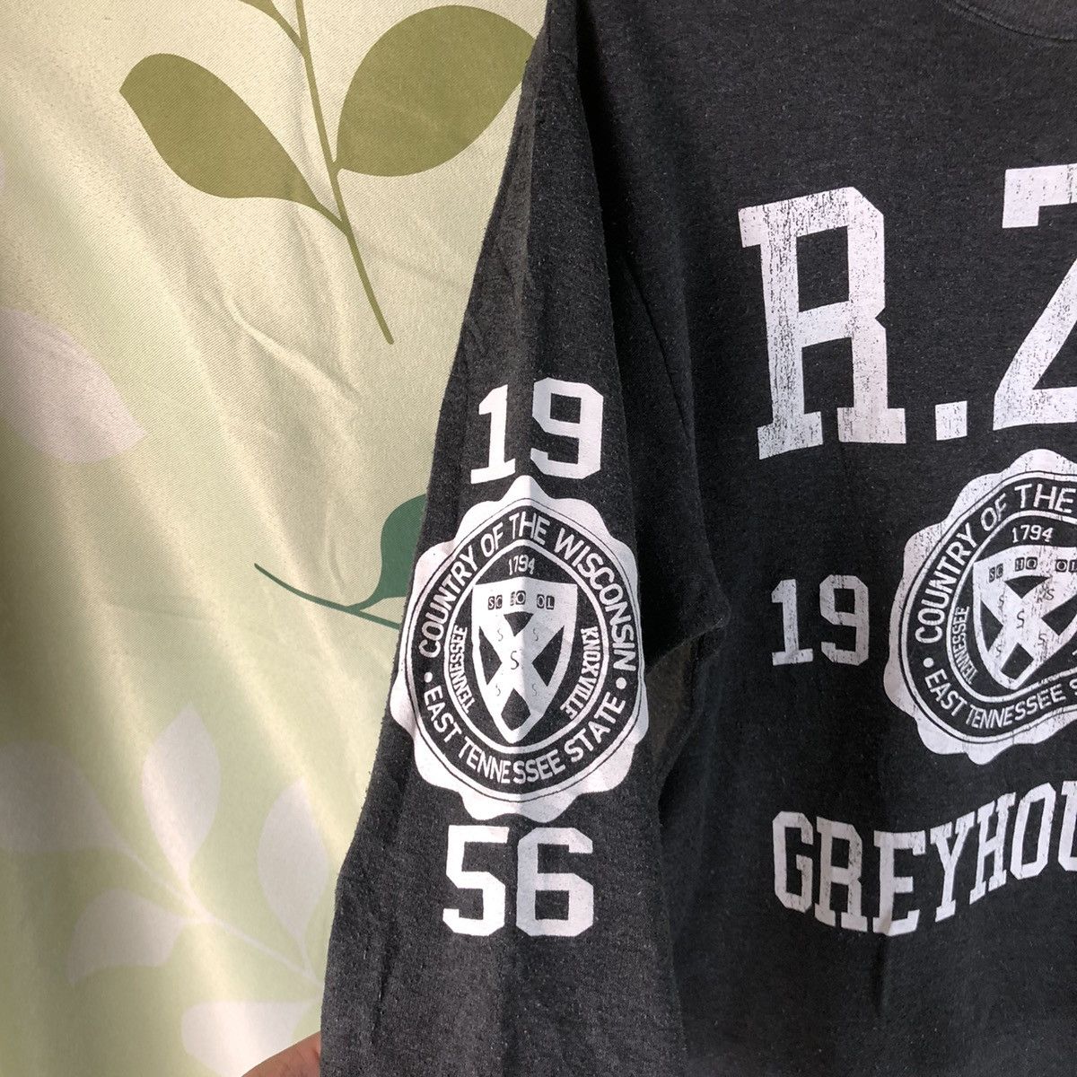 Japanese Brand R.Z.B Grey Hounds Grey Sweatshirt #7469 Size US M / EU 48-50 / 2 - 12 Thumbnail