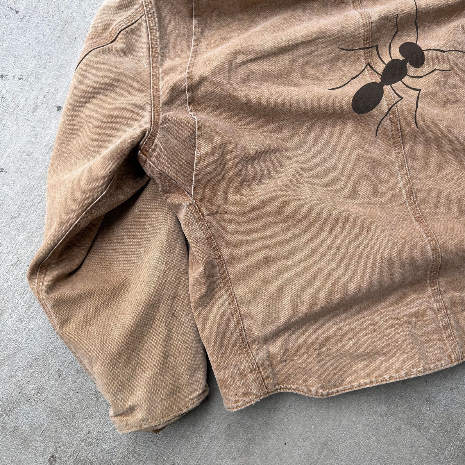 Carhartt × Vintage Carhartt J141 brown Sierra work wear jacket Size US XL / EU 56 / 4 - 7 Thumbnail