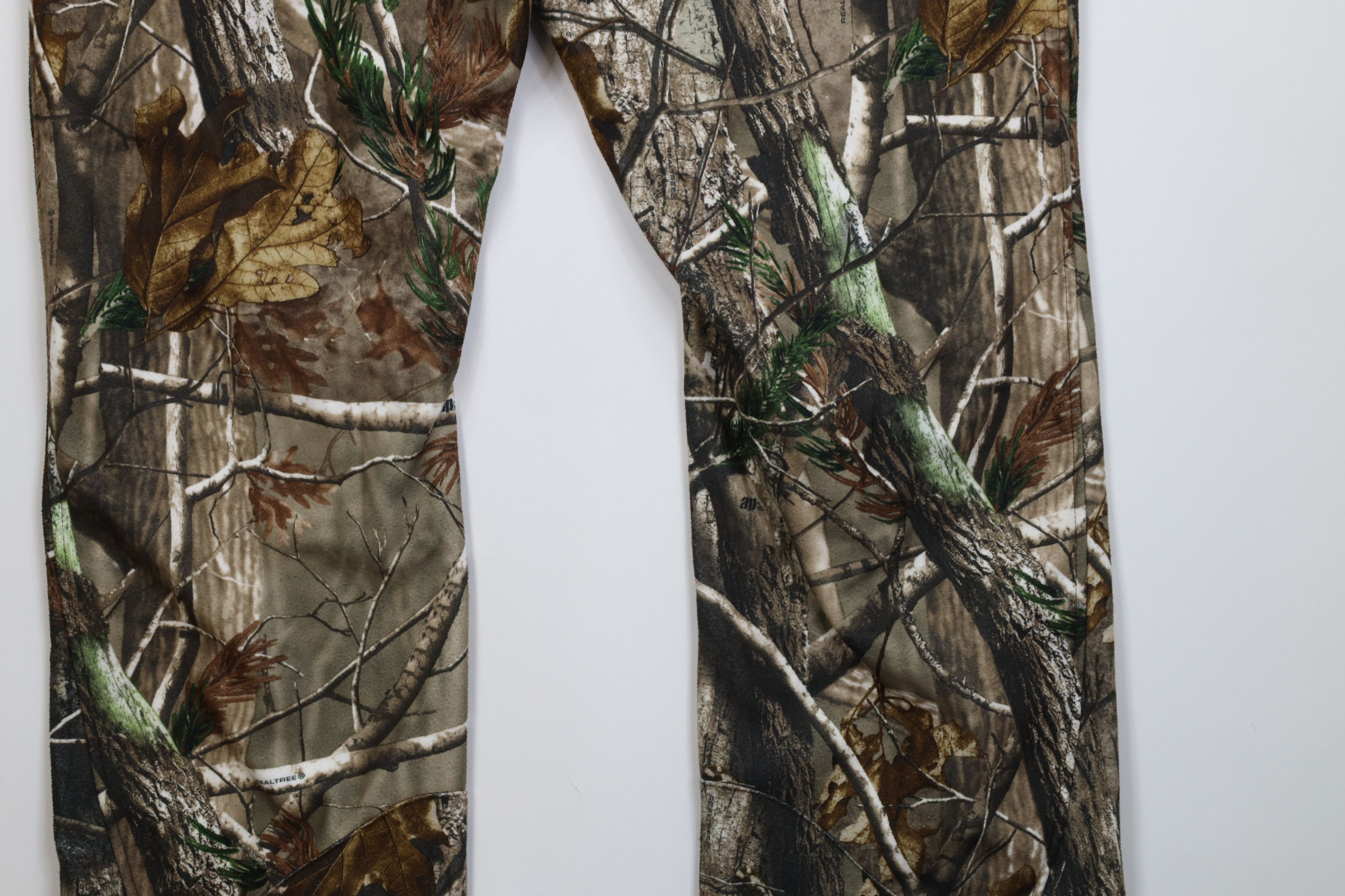Vintage Vintage Y2K Heavyweight Camouflage Chamois Wide Leg Pants Size 30" / US 8 / IT 44 - 14 Thumbnail