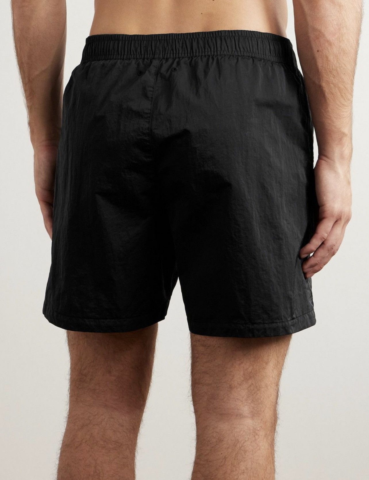 Stone Island Stone Island Logo-Embroidered Swim Shorts - Black Size XL Size US 36 / EU 52 - 3 Thumbnail