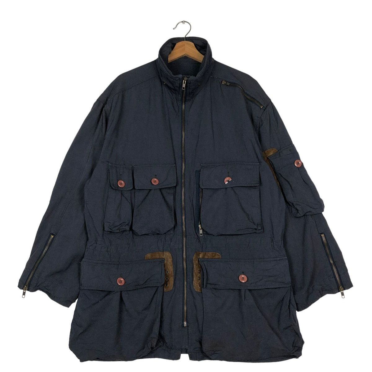 Hysteric Glamour × Japanese Brand ?VINTAGE PARACHUTE BIKER JACKET 