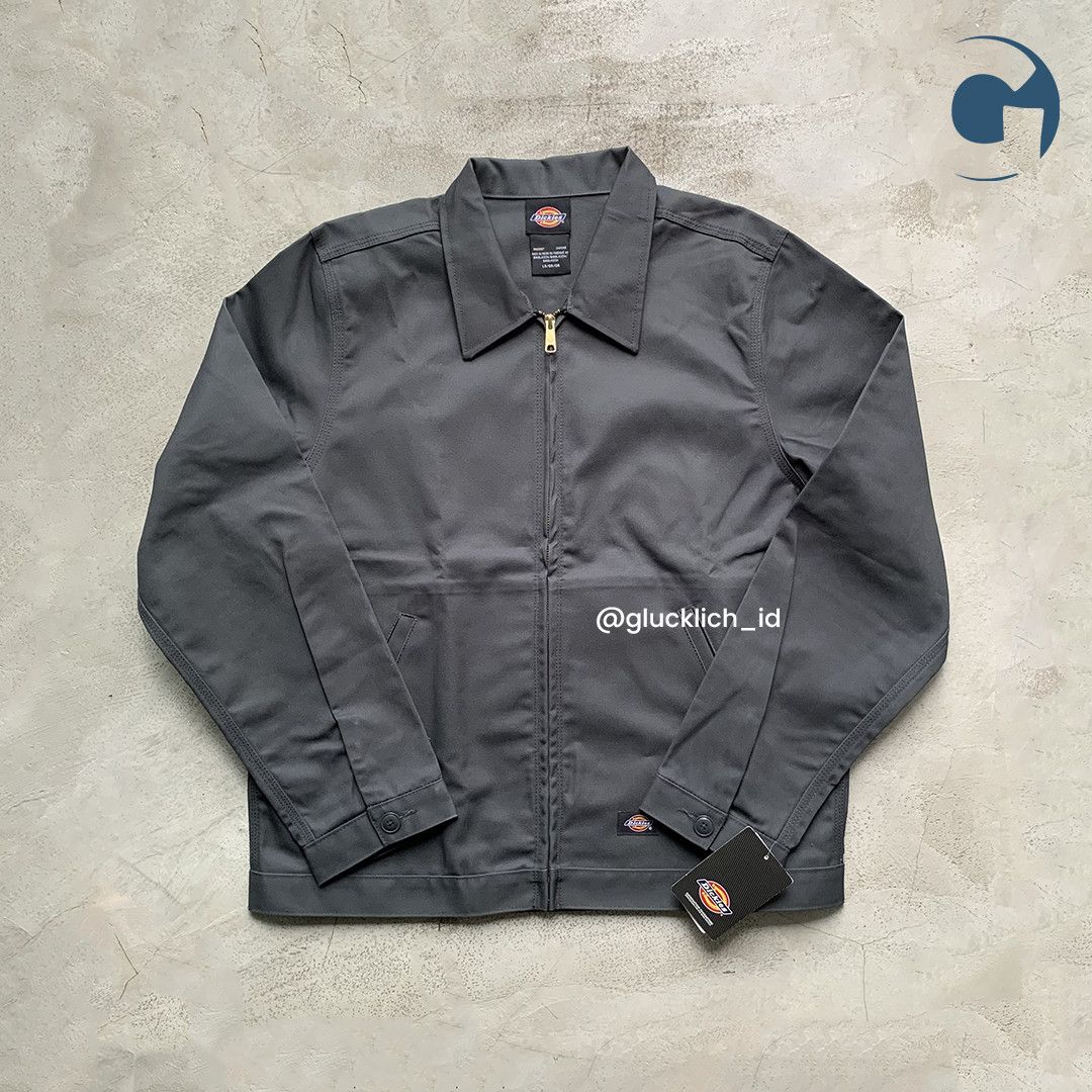 Dickies Dickies, Eisenhower Unlined Work Jacket in Charcoal Size US L / EU 52-54 / 3 - 2 Thumbnail