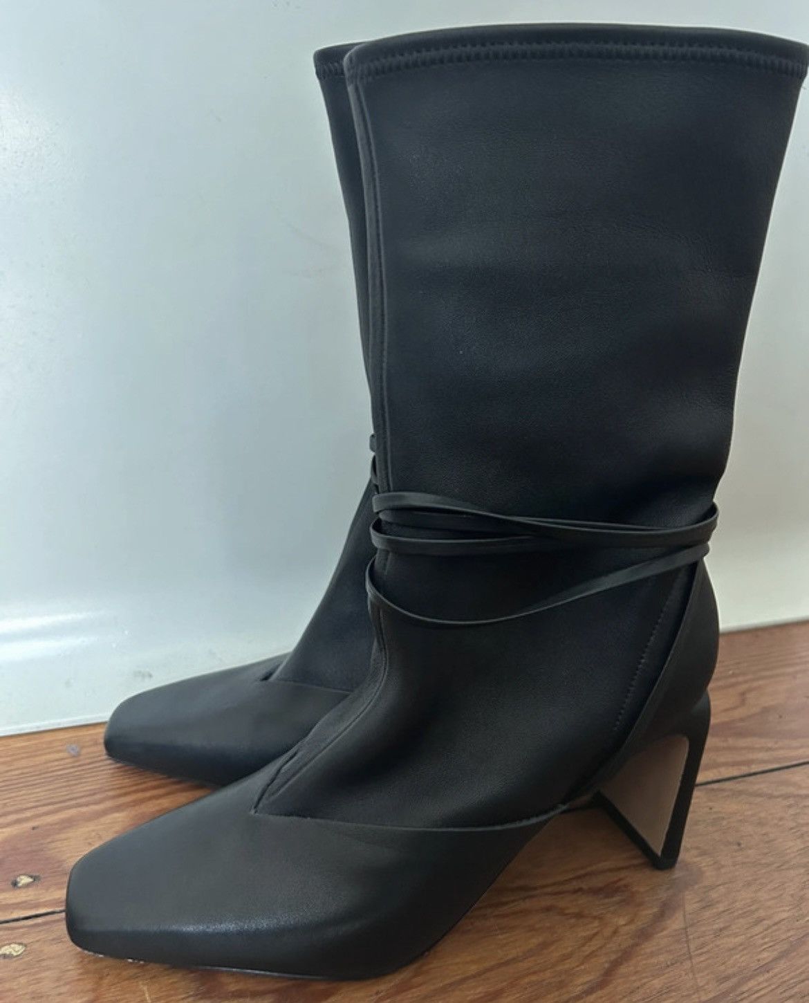 Jonathan Simkhai Lace Heel Boots Size US 8.5 / IT 38.5 - 3 Thumbnail