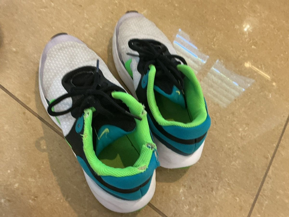 Other Nike Renew Ride 3 “Green Glow / Blue Lightning” Size US 5 / EU 37 - 2 Thumbnail
