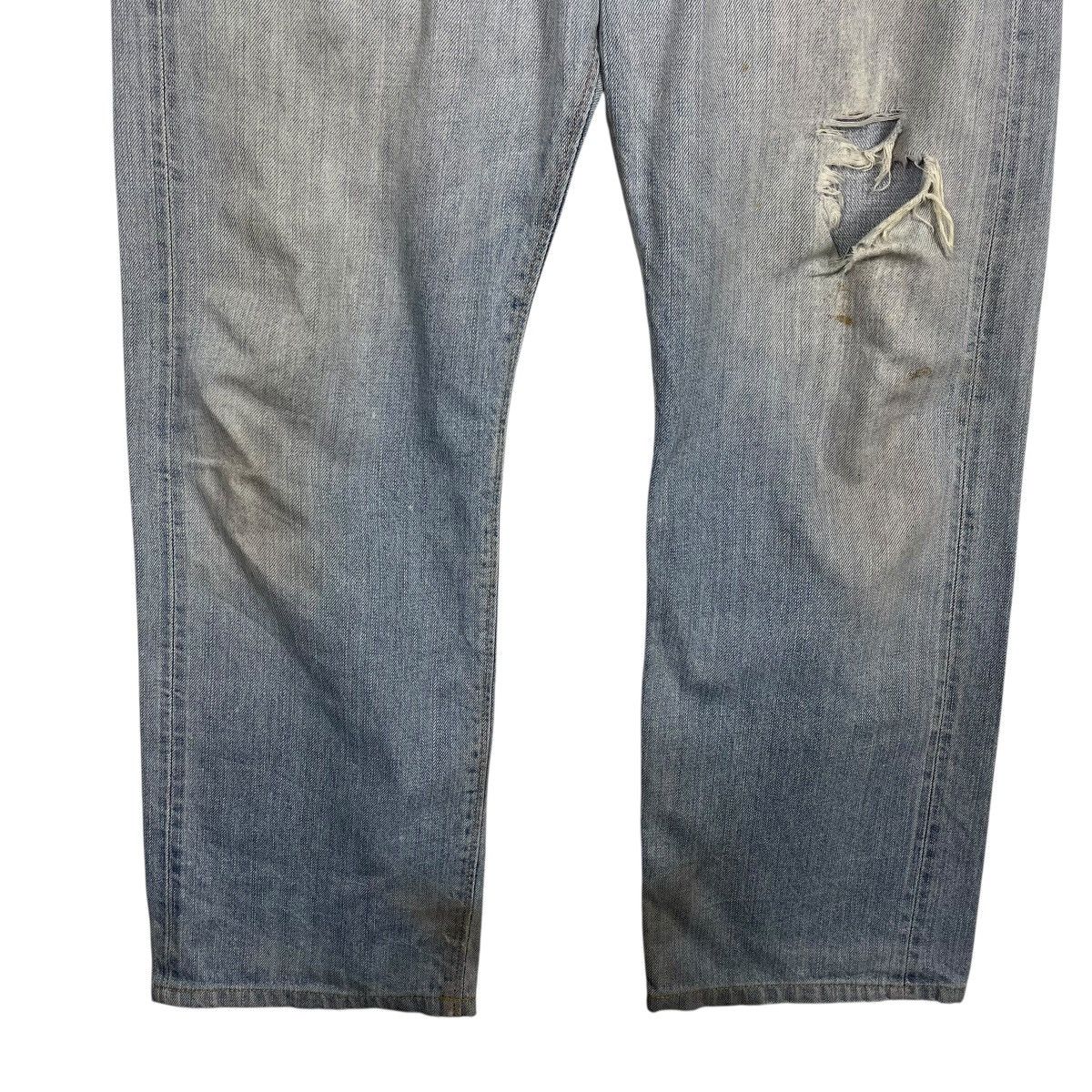 Edwin Vintage Edwin Selvedge Redline Distressed Denim Jeans Size US 34 / EU 50 - 4 Thumbnail