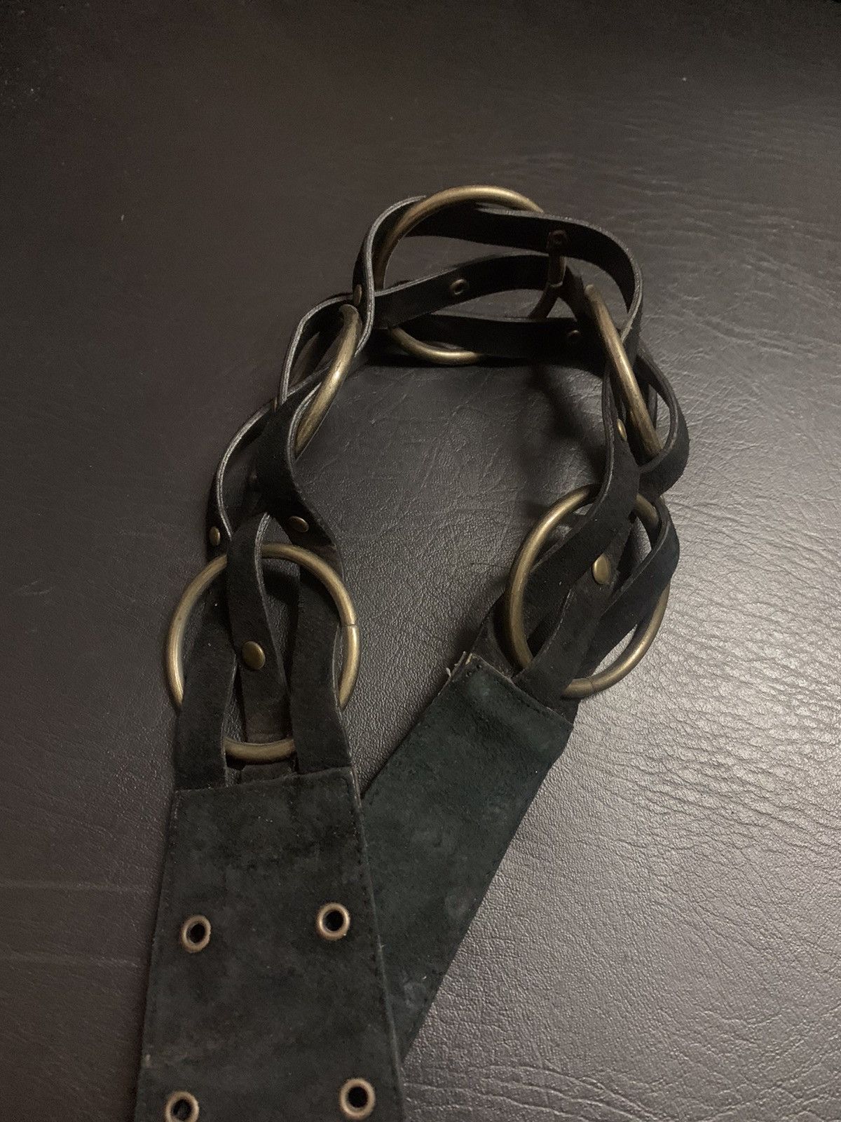 14th Addiction Wide ring black belt Size ONE SIZE - 2 Thumbnail