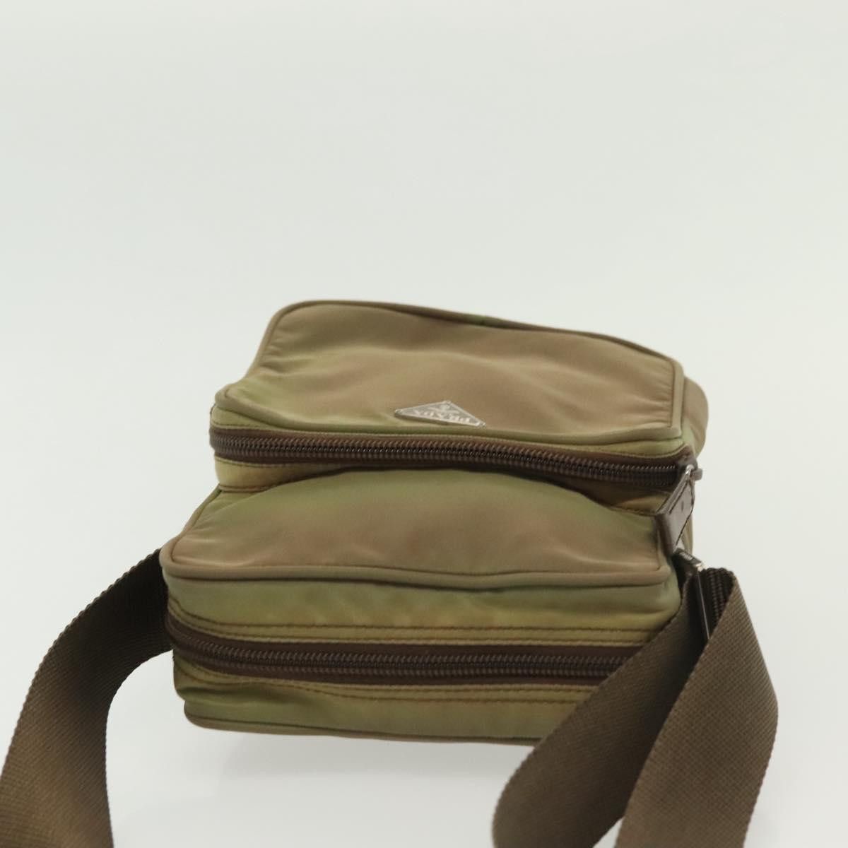 Prada PRADA Shoulder Bag Nylon Khaki Silver Size ONE SIZE - 6 Thumbnail