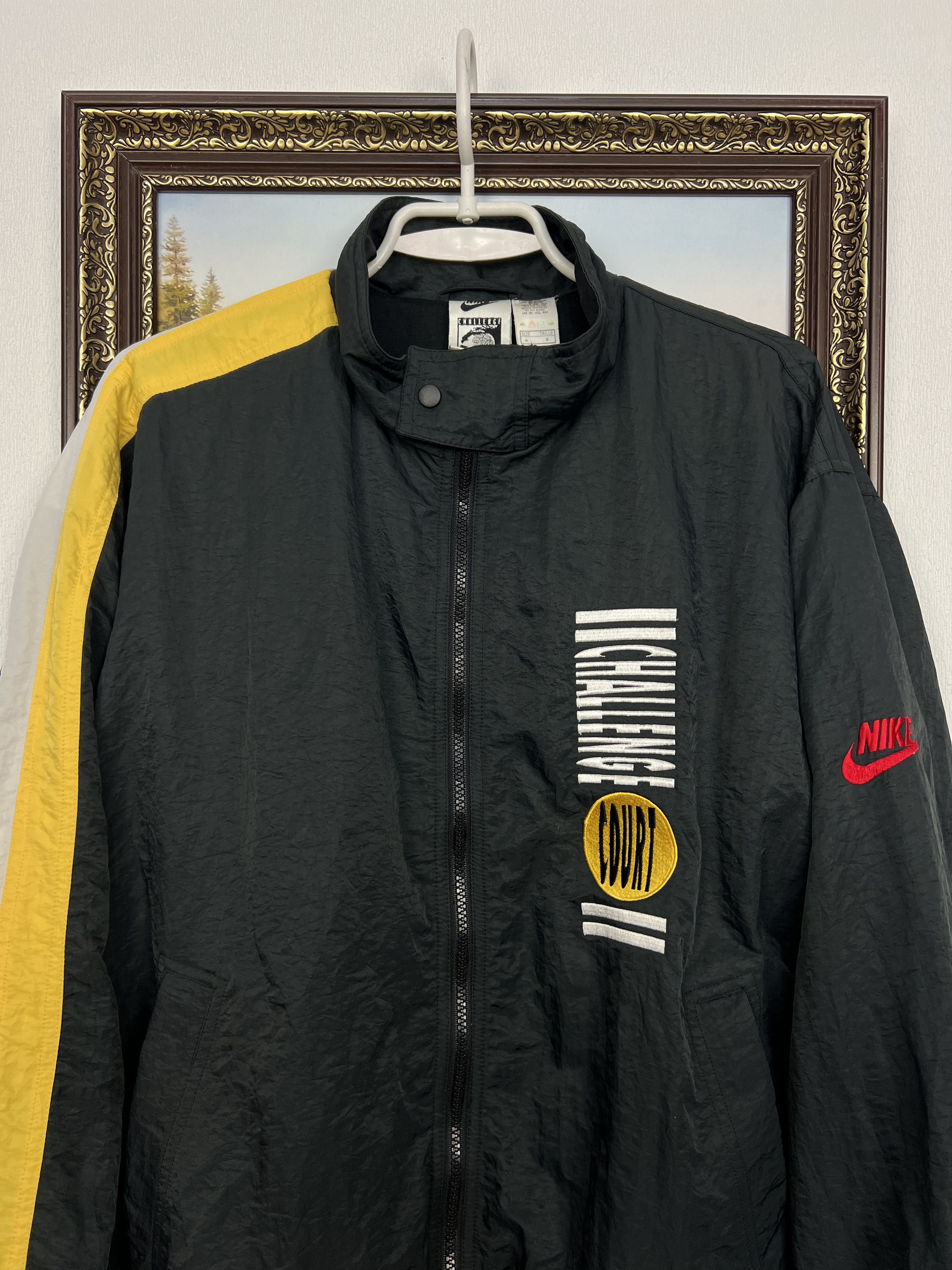 Nike Vintage 90's Nike Challenge Court Andre Agassi Jacket Size US M / EU 48-50 / 2 - 4 Thumbnail