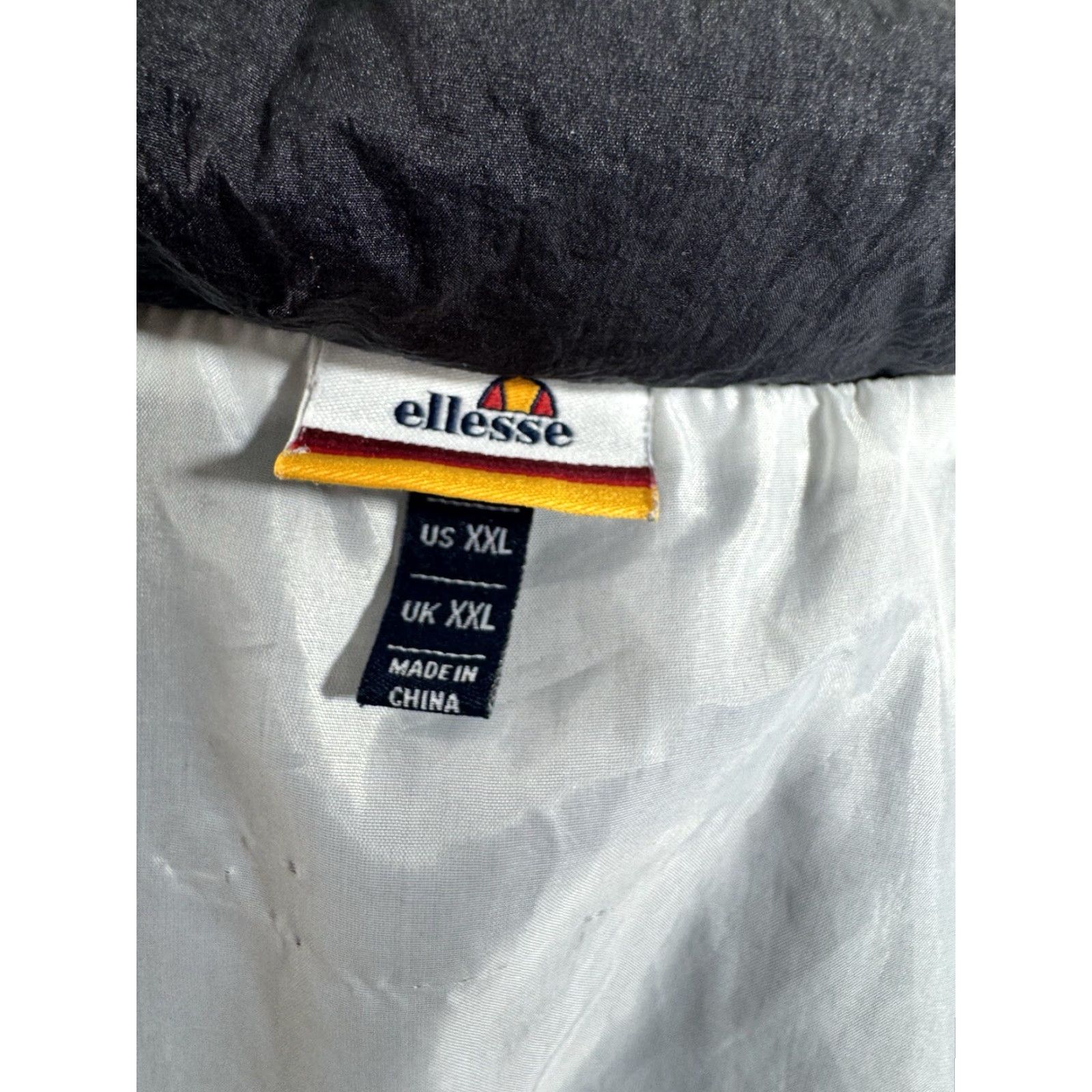 Ellesse ELLESSE Full Zip Hooded Embroidered Mens XXL Jacket Size US XXL / EU 58 / 5 - 6 Thumbnail