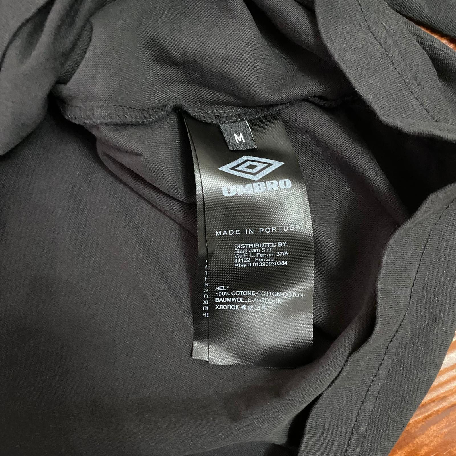 Umbro × Slam Jam Black Embroidered OG Logo Oversized LS T-Shirt Size US M / EU 48-50 / 2 - 7 Thumbnail