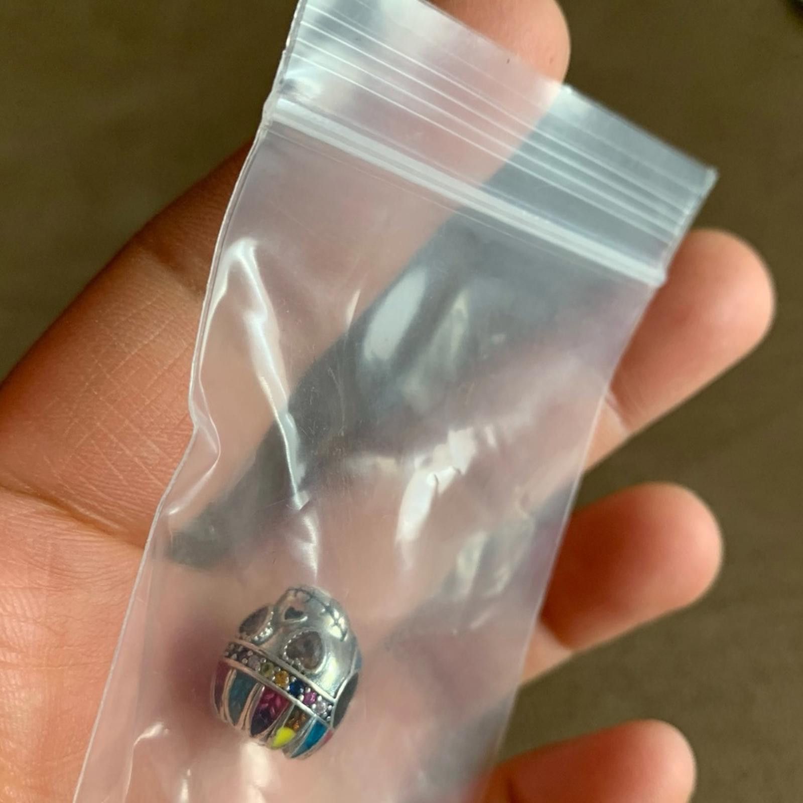 Other NWOT Halloween Gemstones Skull Charm Sterling Silver 925 Size ONE SIZE - 2 Thumbnail