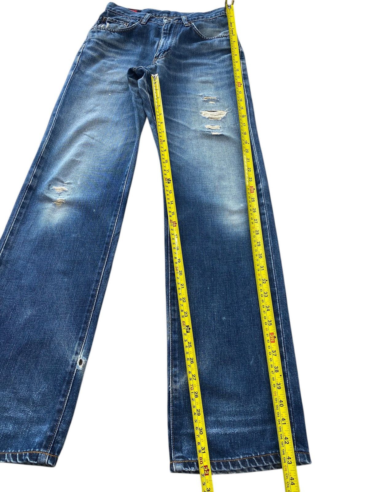 Edwin Edwin 503 Faded Wash Style Regular Leg Jeans Size US 27 - 8 Thumbnail