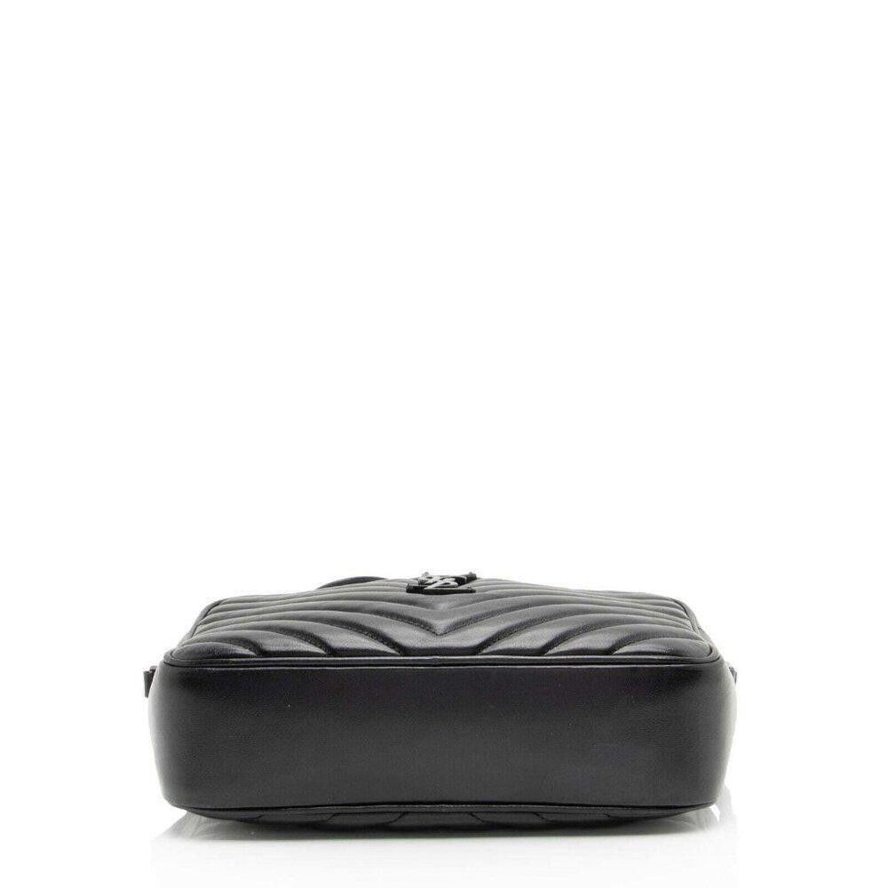 Yves Saint Laurent SAINT LAURENT Calfskin Matelasse Monogram Lou Camera Bag Size ONE SIZE - 4 Thumbnail
