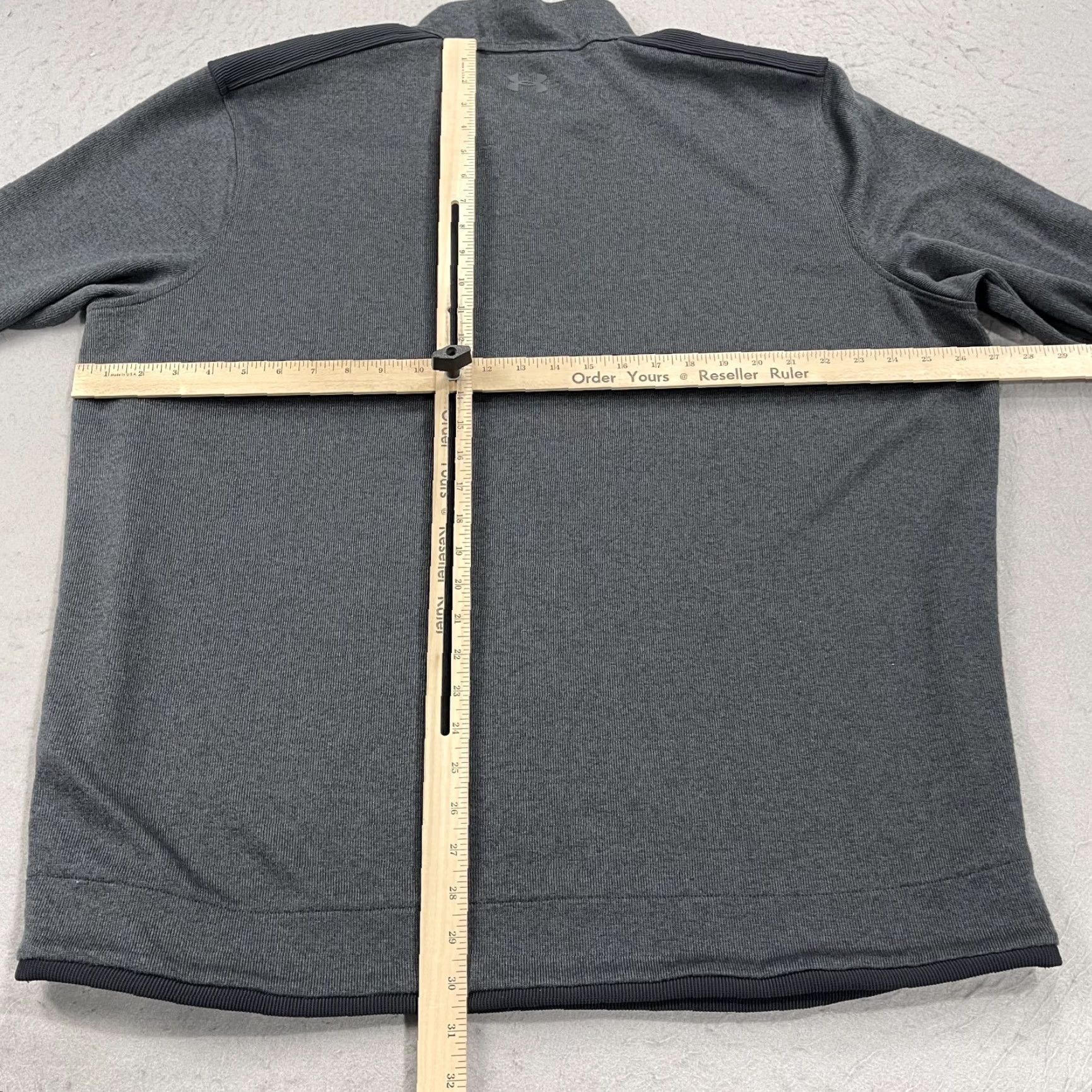Under Armour Under Armour Jacket Mens 3XL Gray 1/4 Zip Fleece Pullover Golf Size US XXL / EU 58 / 5 - 4 Thumbnail