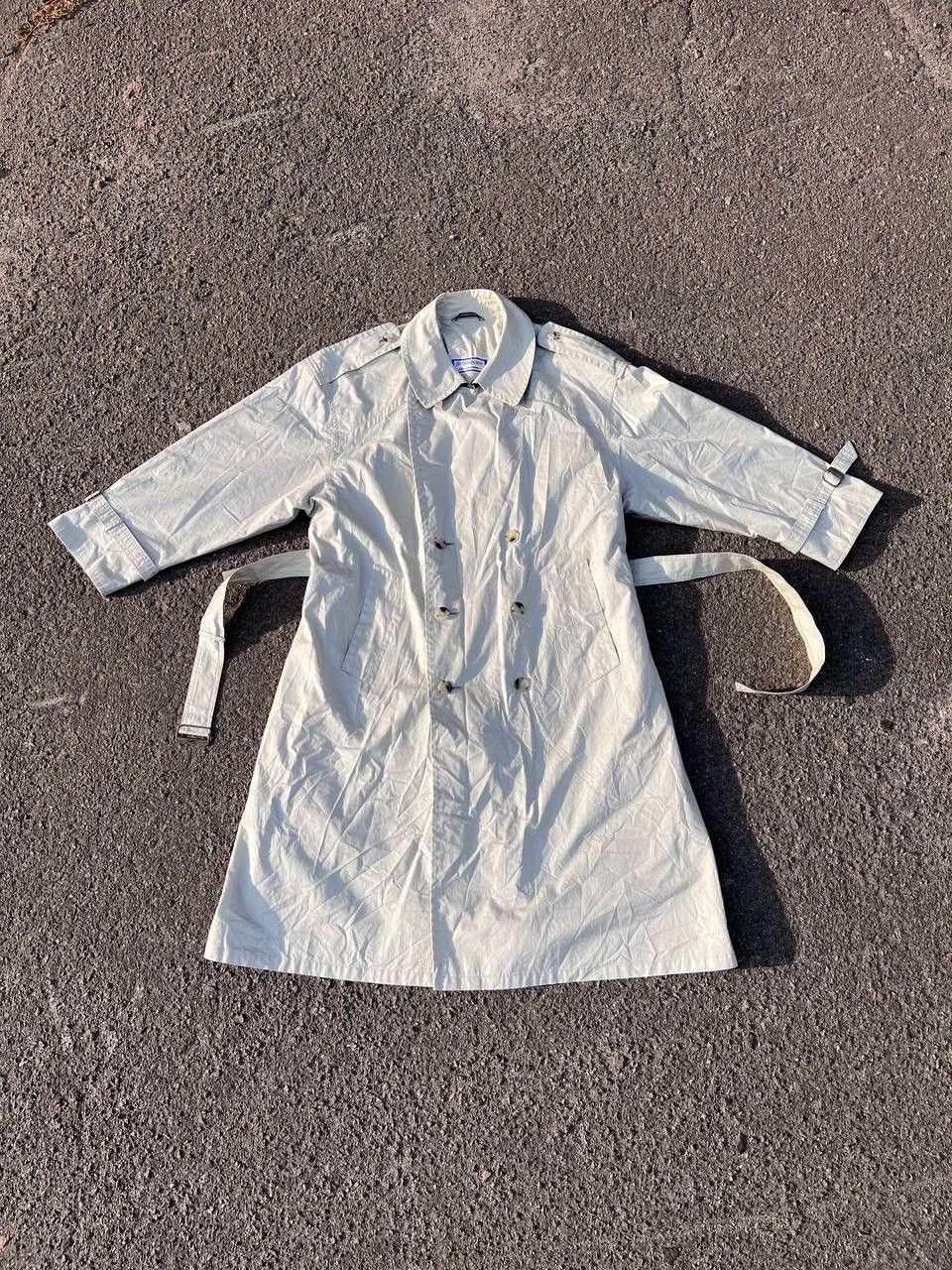 Vintage 90s Yves Saint Laurent YSL Trench Coat Jacket