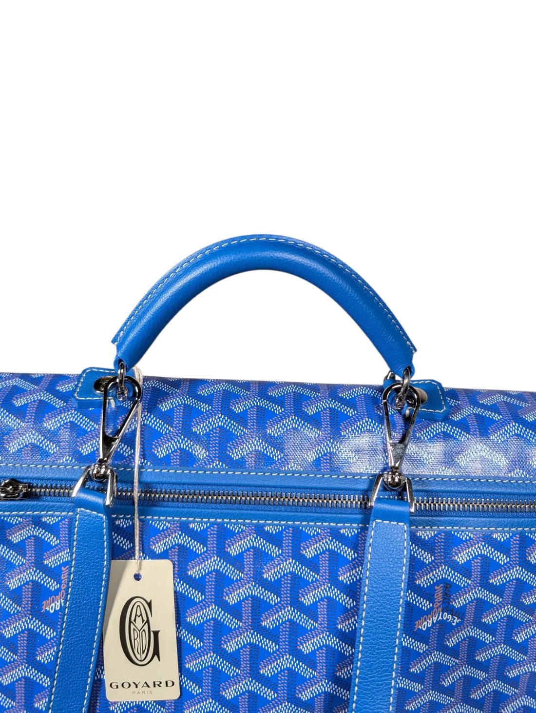 Goyard Sky Blue Saint Léger Foldable Backpack Size ONE SIZE - 6 Thumbnail