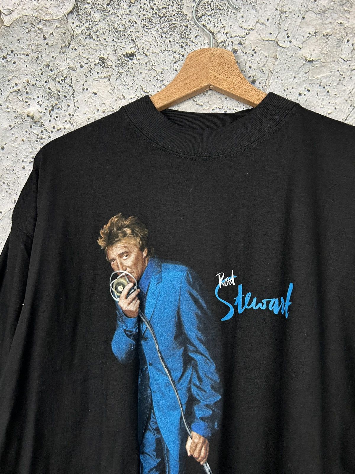Band Tees Vintage Rod Stewart 1998 Rock Band Tee Graphic Rare Hype Size US XL / EU 56 / 4 - 4 Thumbnail
