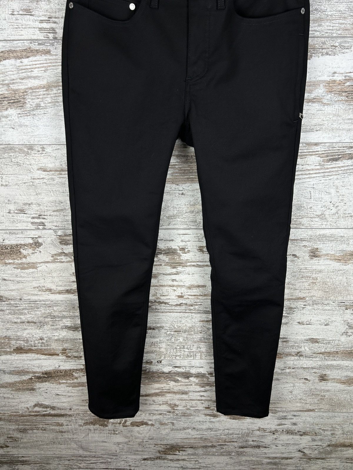 Mens Neil Barrett Black Pants DENIM TROUSERS SUPER SKINNY