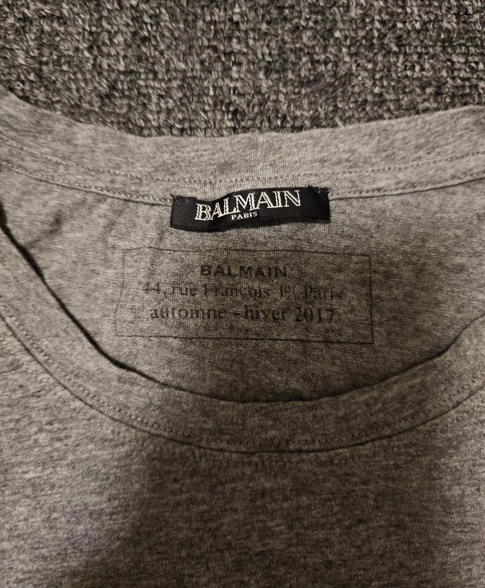 Balmain Balmain Short Sleeve T-Shirt Size US L / EU 52-54 / 3 - 4 Thumbnail