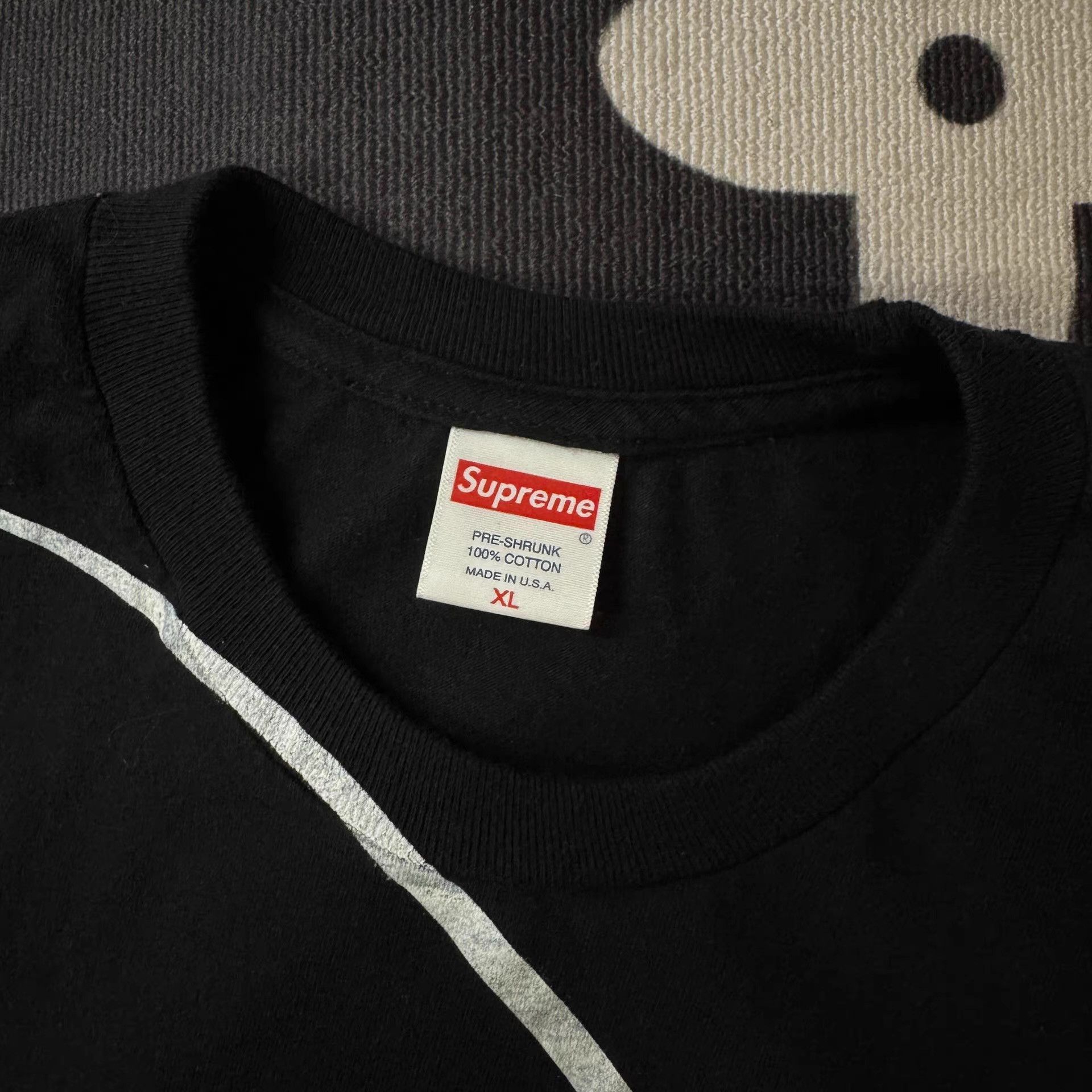 Supreme Supreme Smurfs Black Short Sleeve Q10 Size US XL / EU 56 / 4 - 3 Thumbnail