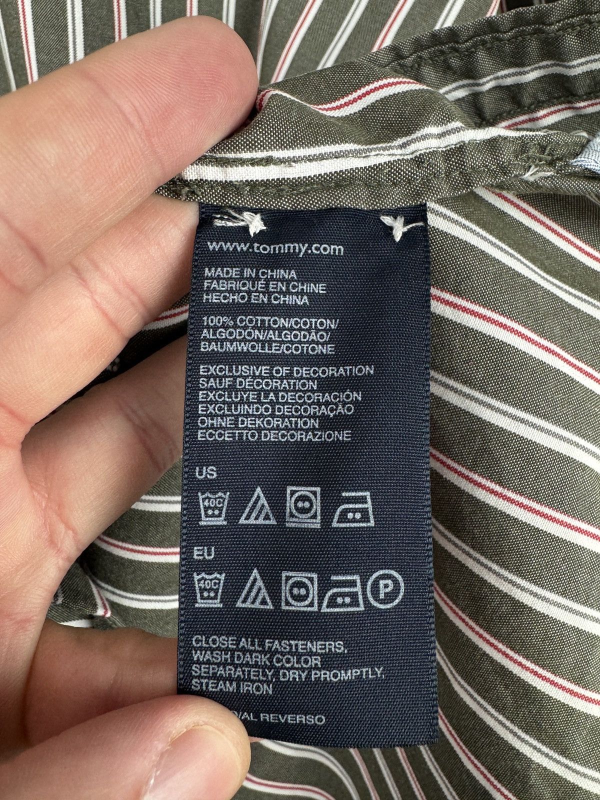 Levi's × Tommy Hilfiger Men’s Tommy Hilfiger Shirt Button Up Streetwear Size Large Size US L / EU 52-54 / 3 - 7 Thumbnail