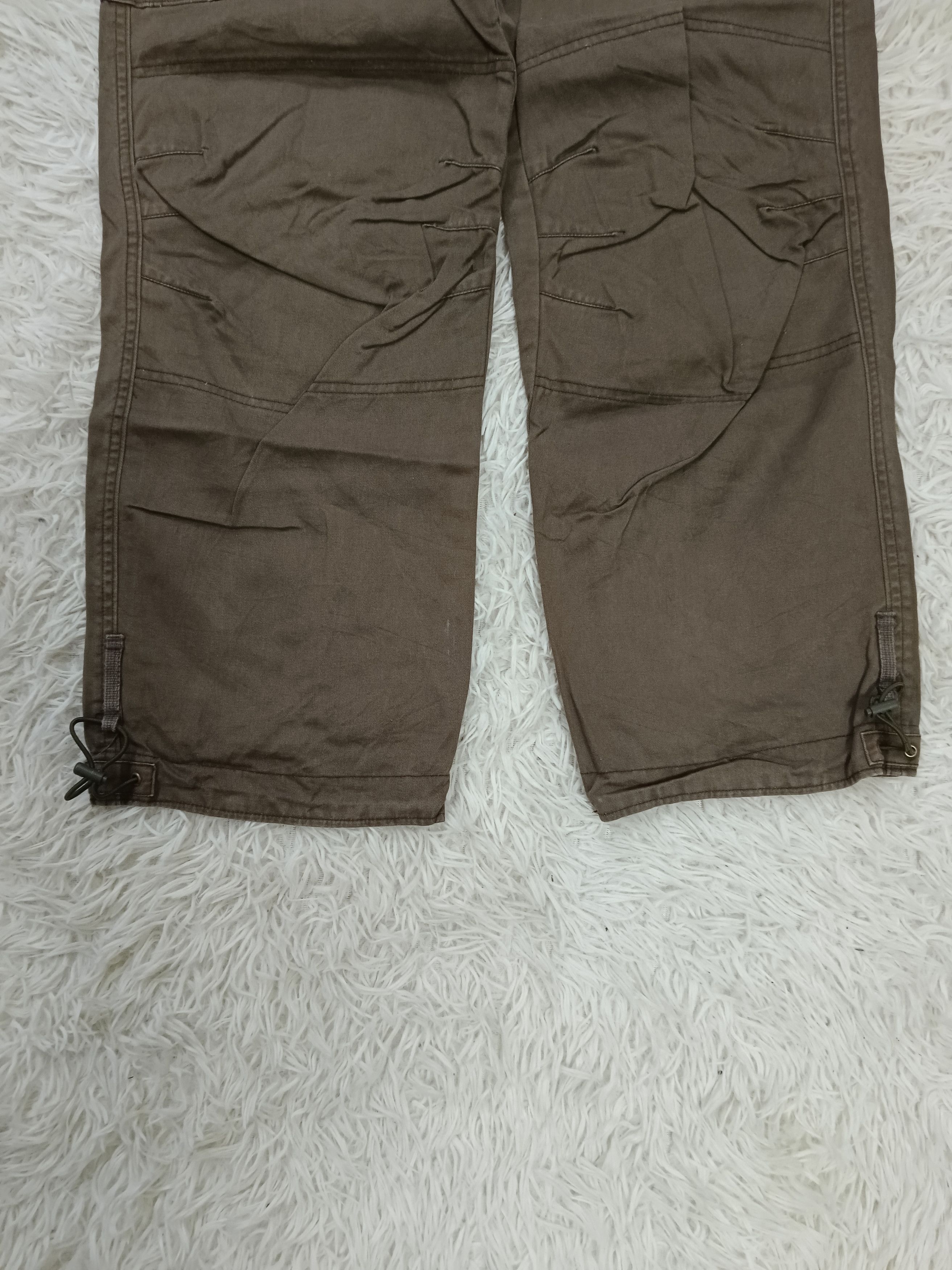 Japanese Brand WIDE PANTS CARGO BALLON PARACHUTE SUNNY CLOUD PANTS Size US 29 - 5 Thumbnail