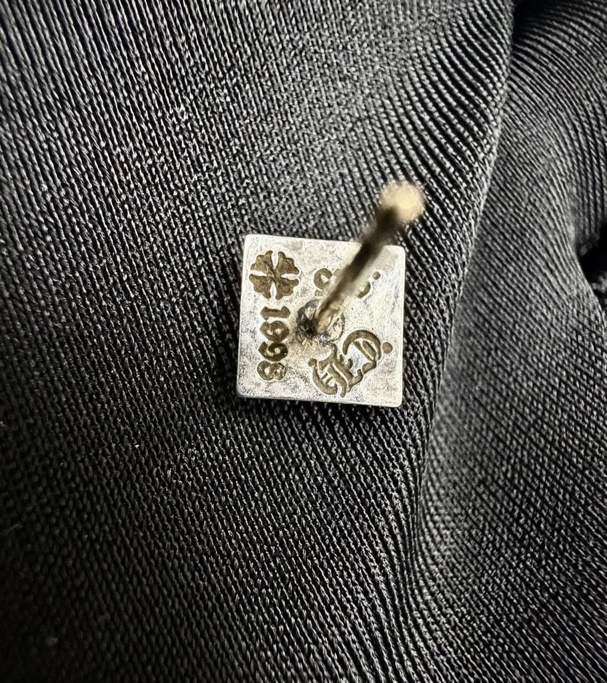 Chrome Hearts Chrome Hearts pyramid cross earring diamond Size ONE SIZE - 4 Thumbnail