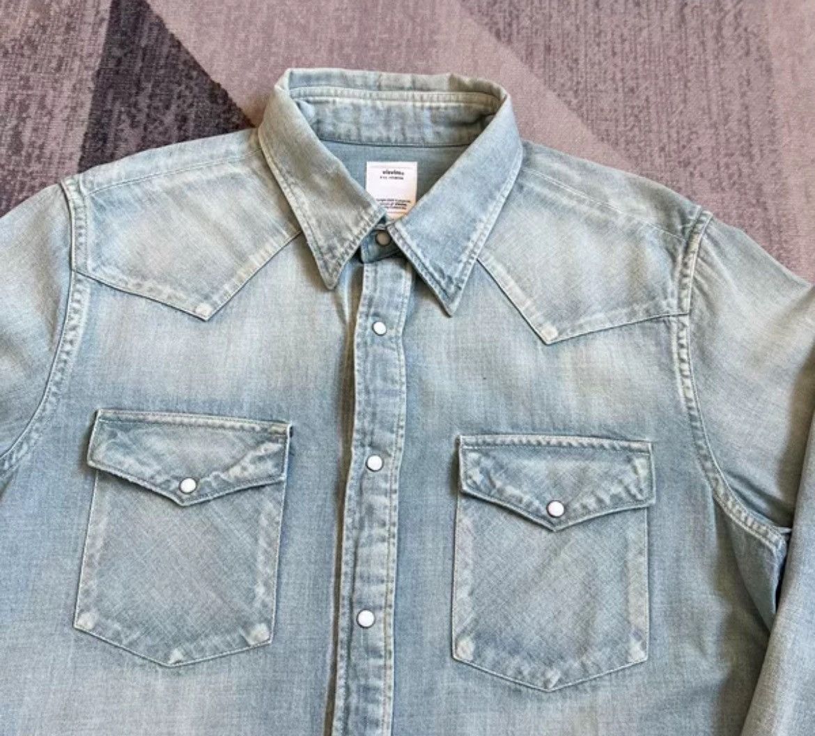 Visvim Visvim 18SS SPOT bandana ancient cloth long shirt Size US L / EU 52-54 / 3 - 4 Thumbnail