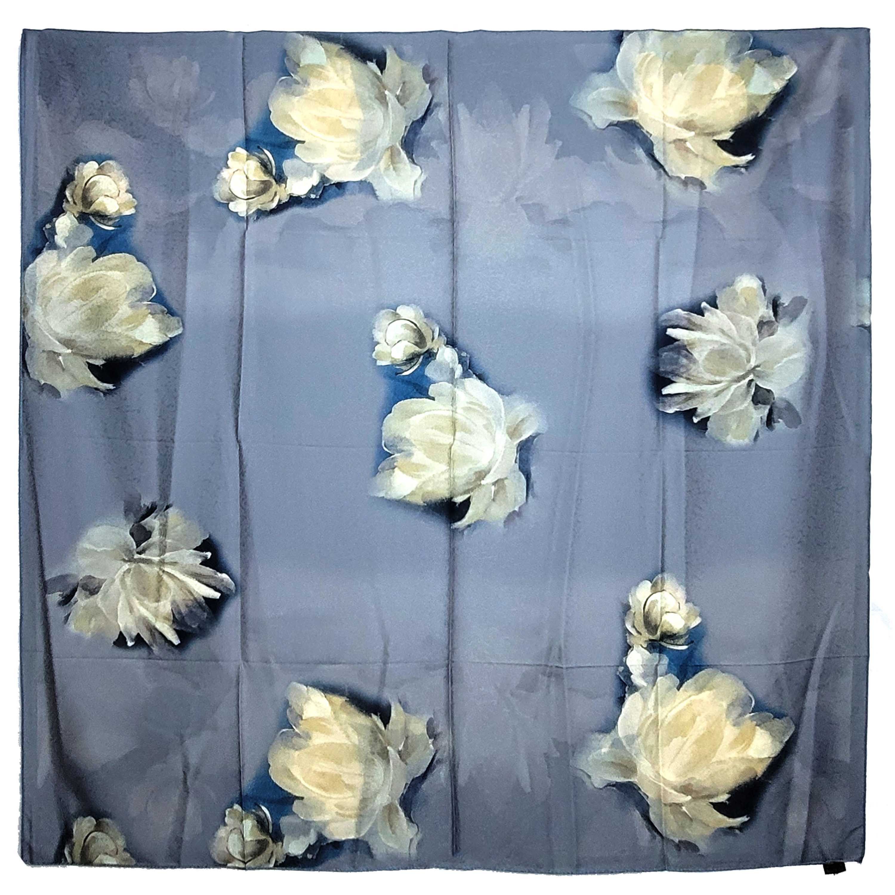 Other NWT Double Sided Silk Scarf 52"x52" Large Square Wrap 3207 Size ONE SIZE - 3 Thumbnail