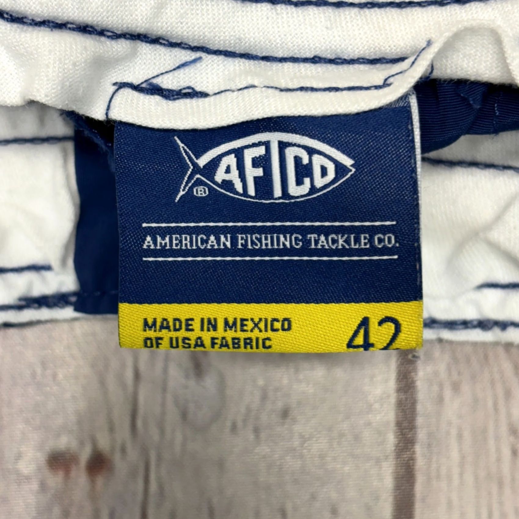 Vintage AFTCO Men Shorts Blue Cargo Outdoor Size 42 Size US 42 / EU 58 - 7 Thumbnail
