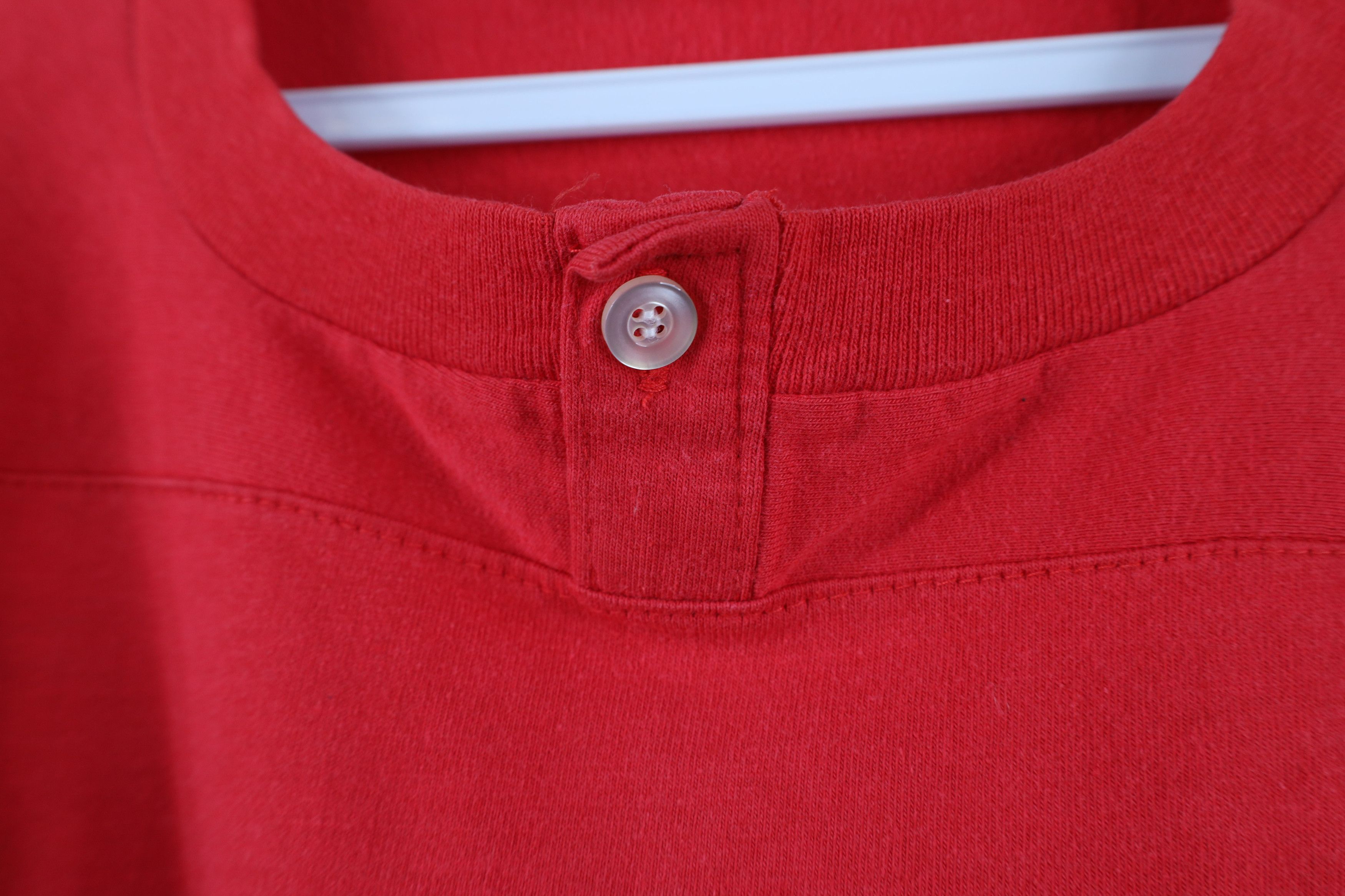 Disney × Vintage Vintage 80s 90s Disney Dolman Sleeve Pullover Henley T-Shirt Size US XL / EU 56 / 4 - 5 Thumbnail