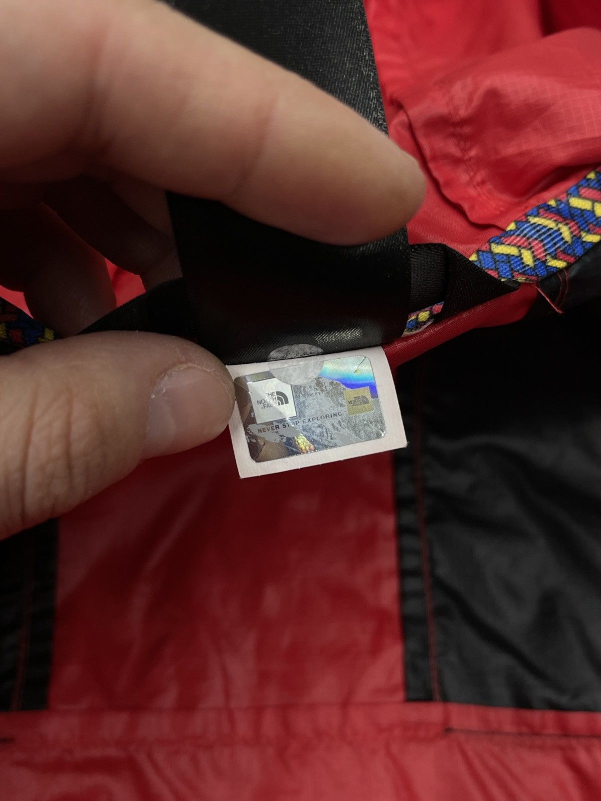 The North Face The North Face Mountain Raincoat Red/Black Outdoor Gorpcore Size US M / EU 48-50 / 2 - 14 Thumbnail