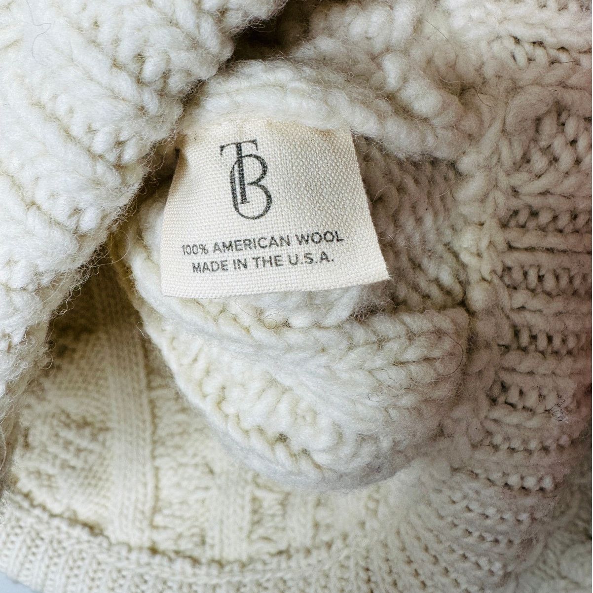Other Tempest & Bentley Cream Chunky Wool Long Sleeve Sweater M Size M / US 6-8 / IT 42-44 - 10 Thumbnail