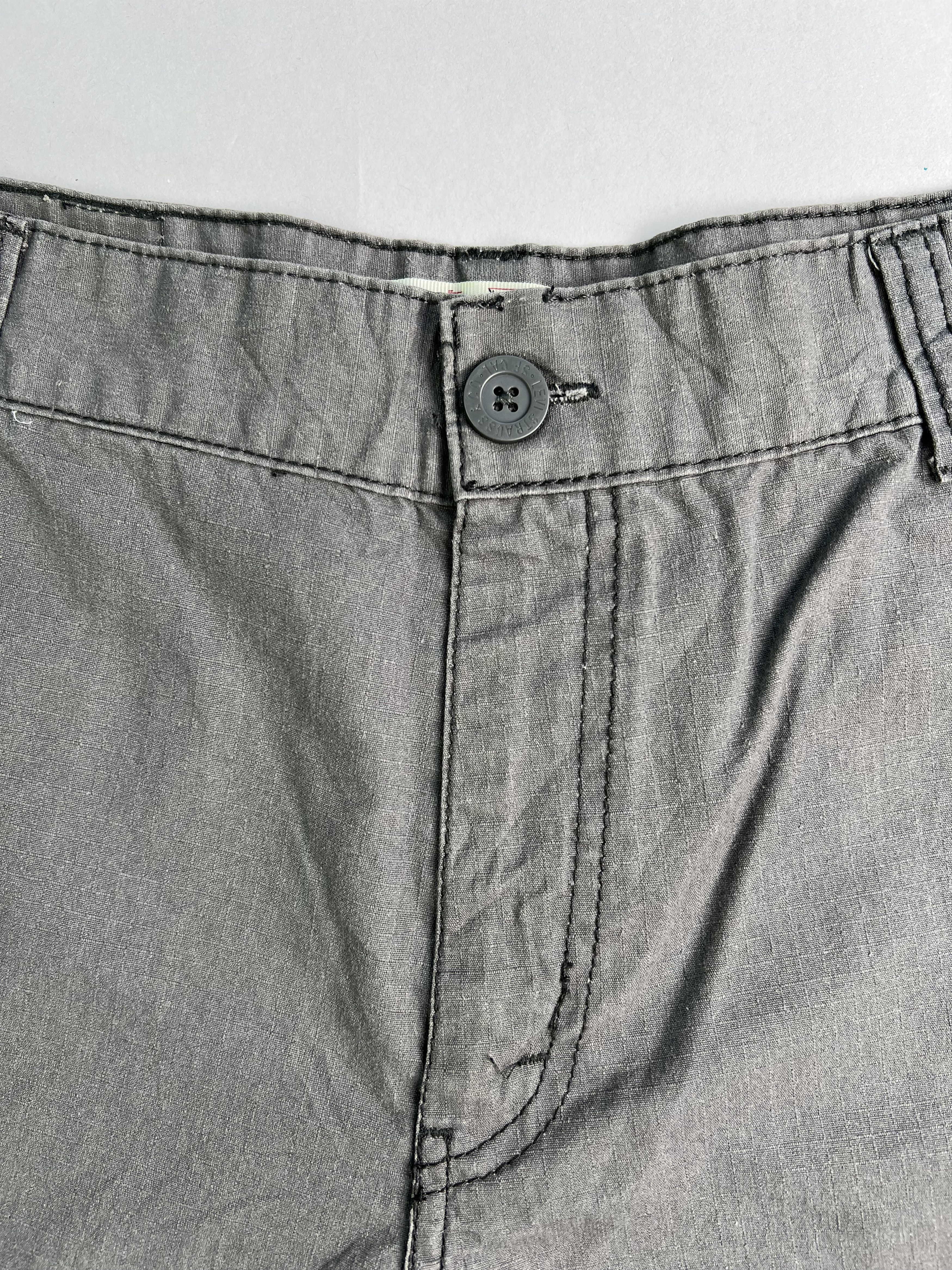Levi's Levis Cargo Shorts Grey Size US 29 - 3 Thumbnail