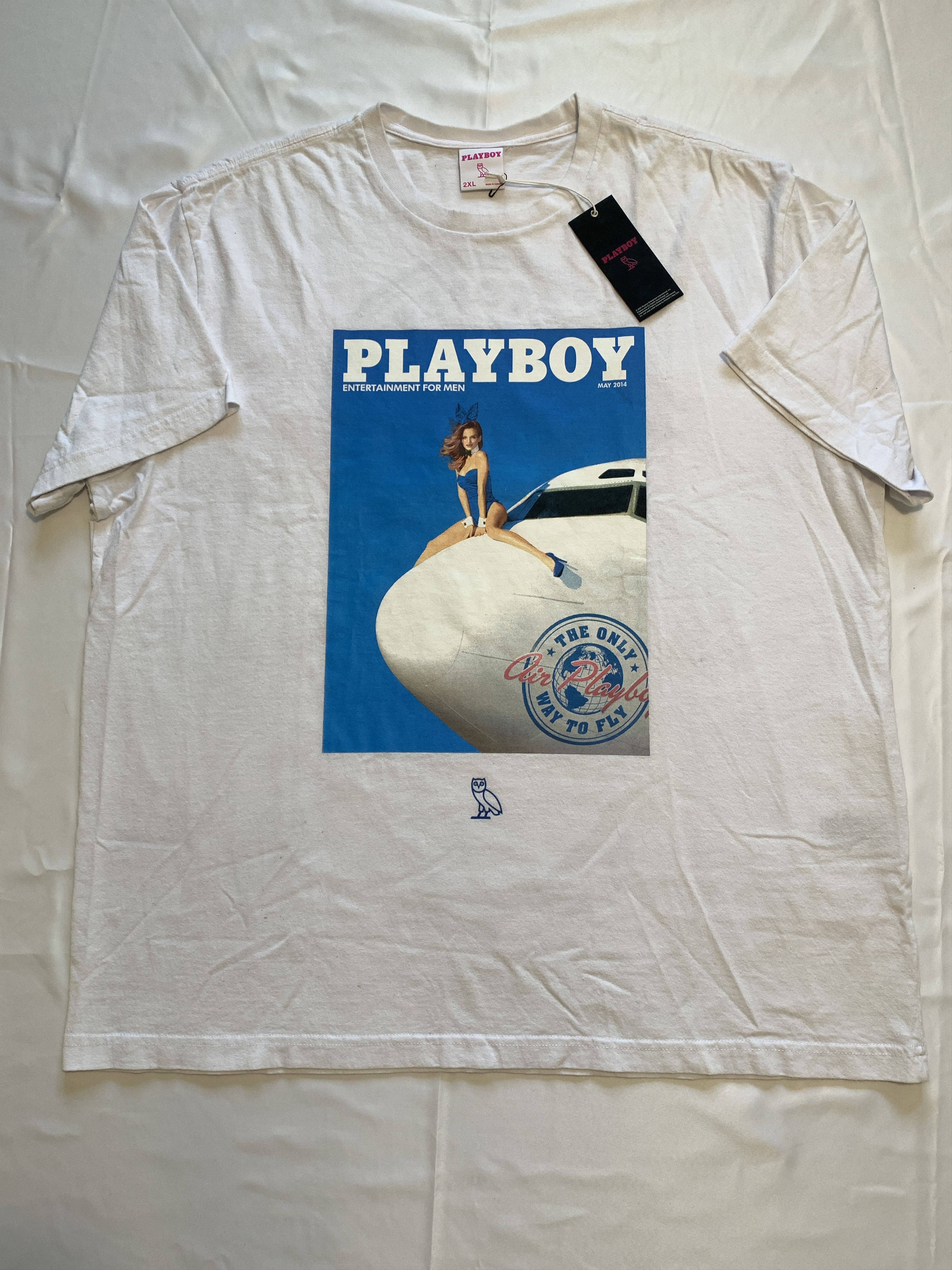 Drake OVO® x PLAYBOY AIR PLAYBOY T-SHIRT - XXL Size US XXL / EU 58 / 5 - 1 Thumbnail