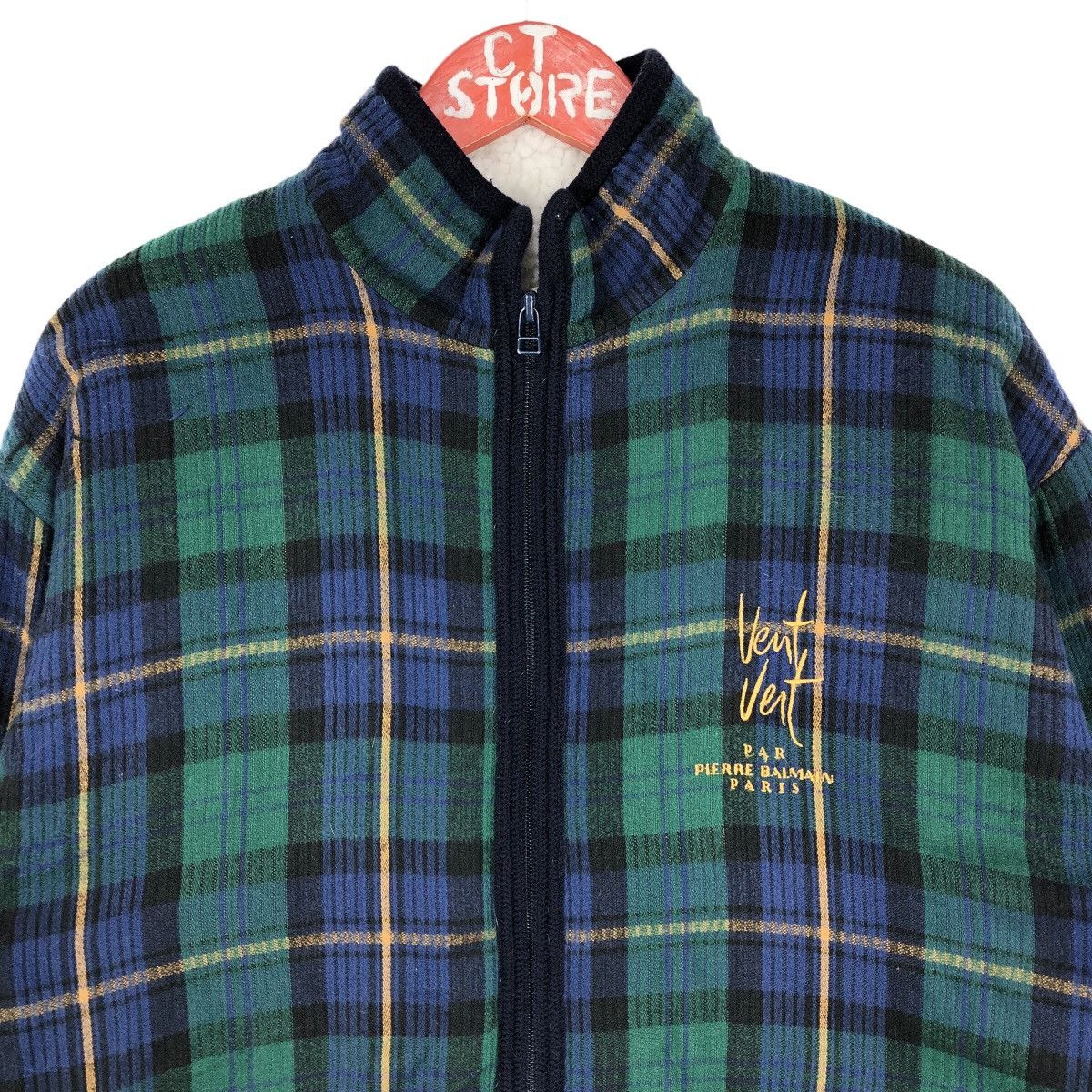 Vintage Vent Vent By Pierre Balmain Sherpa Jacket