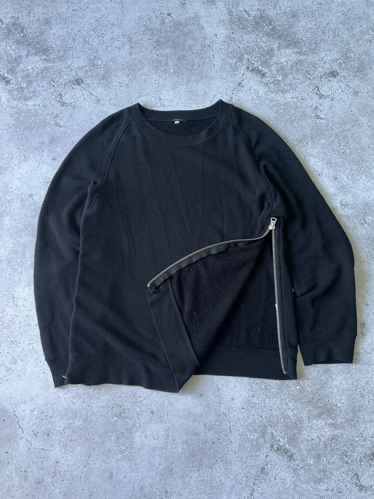 Japanese Brand × R13 R13 Oversized Zip Seam Military Knit Sweater Size US L / EU 52-54 / 3 - 1 Thumbnail