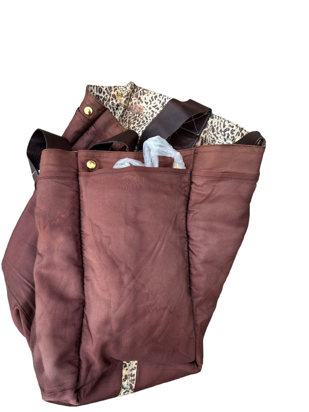 Vintage Vintage Japan Cheetah Leopard Large Tote Bag Size ONE SIZE - 24 Thumbnail