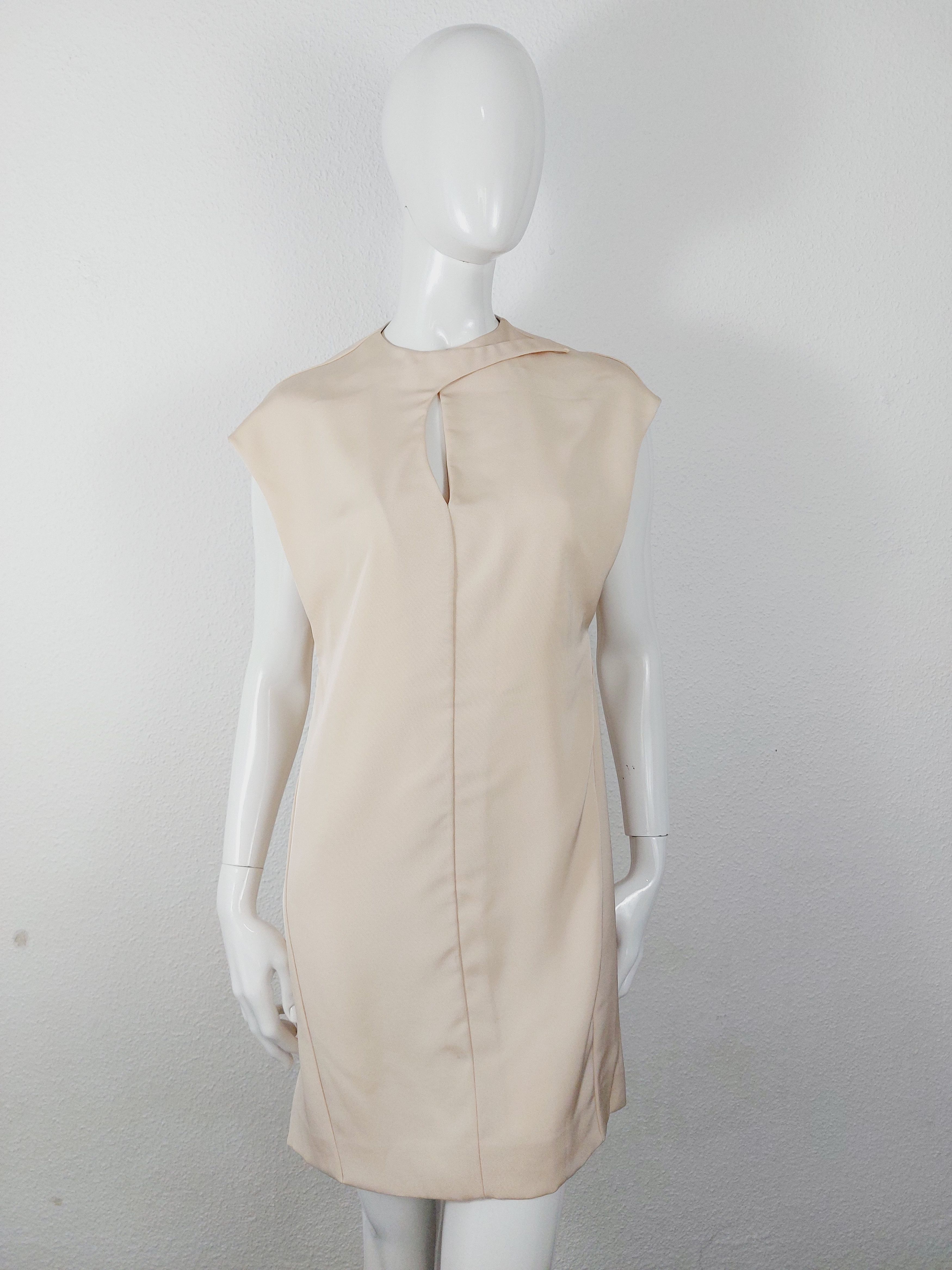 Thierry Mugler Thierry Mugler Geisha Silk Kimono Style Keyhole Midi Dress Size M / US 6-8 / IT 42-44 - 7 Thumbnail