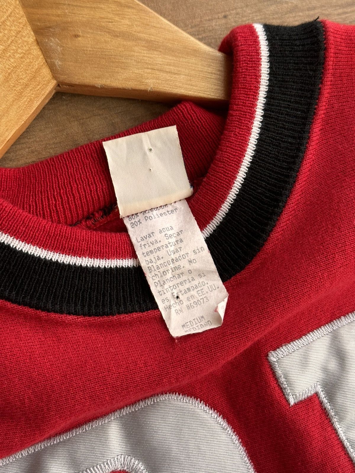 NHL × Vintage Vintage Rebels Red Druid Hockey by Legends Logo Sweatshirt Size US M / EU 48-50 / 2 - 12 Thumbnail