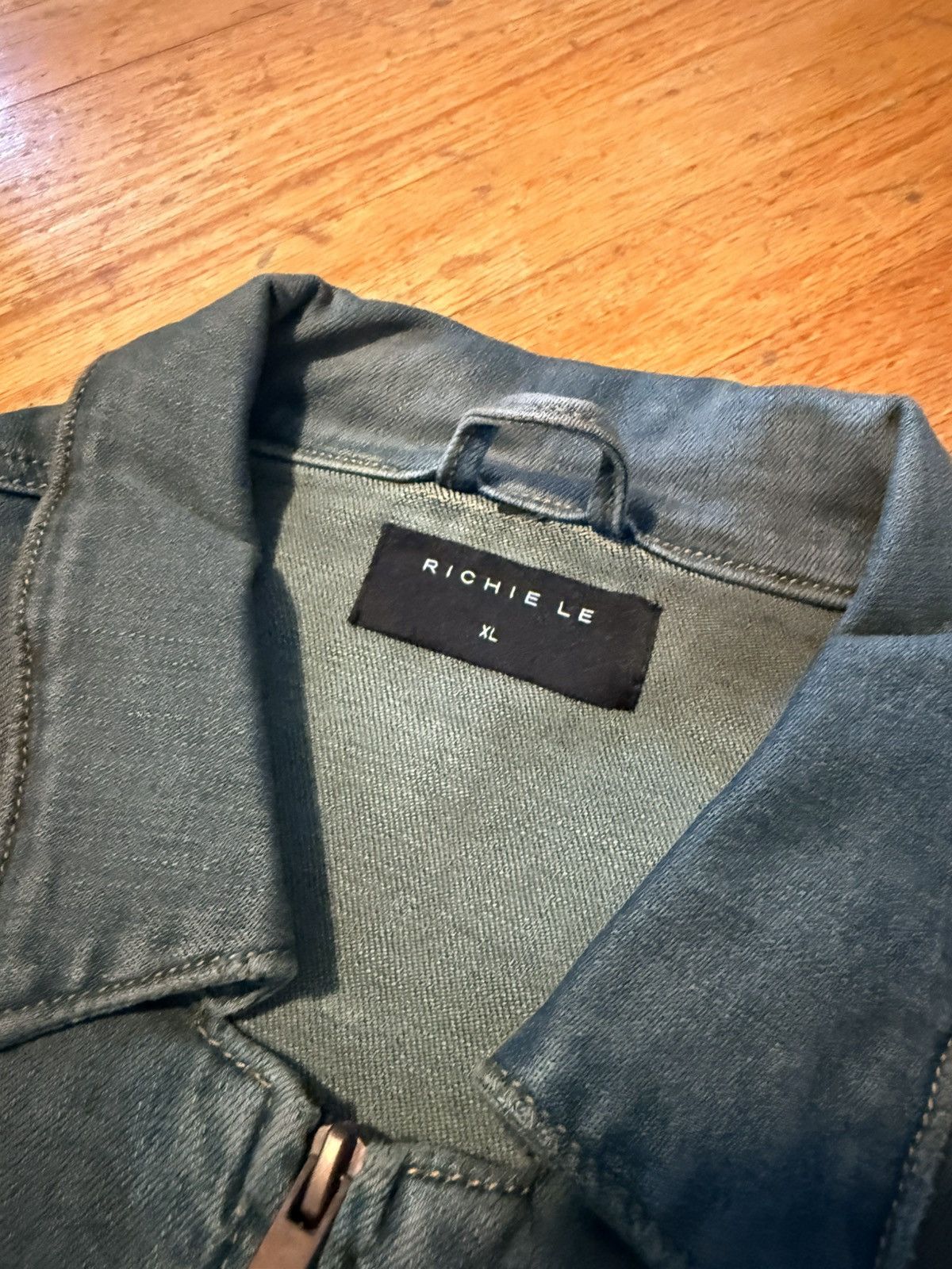 Richie Le Collection Rustic Jean Jacket Size US XL / EU 56 / 4 - 2 Thumbnail