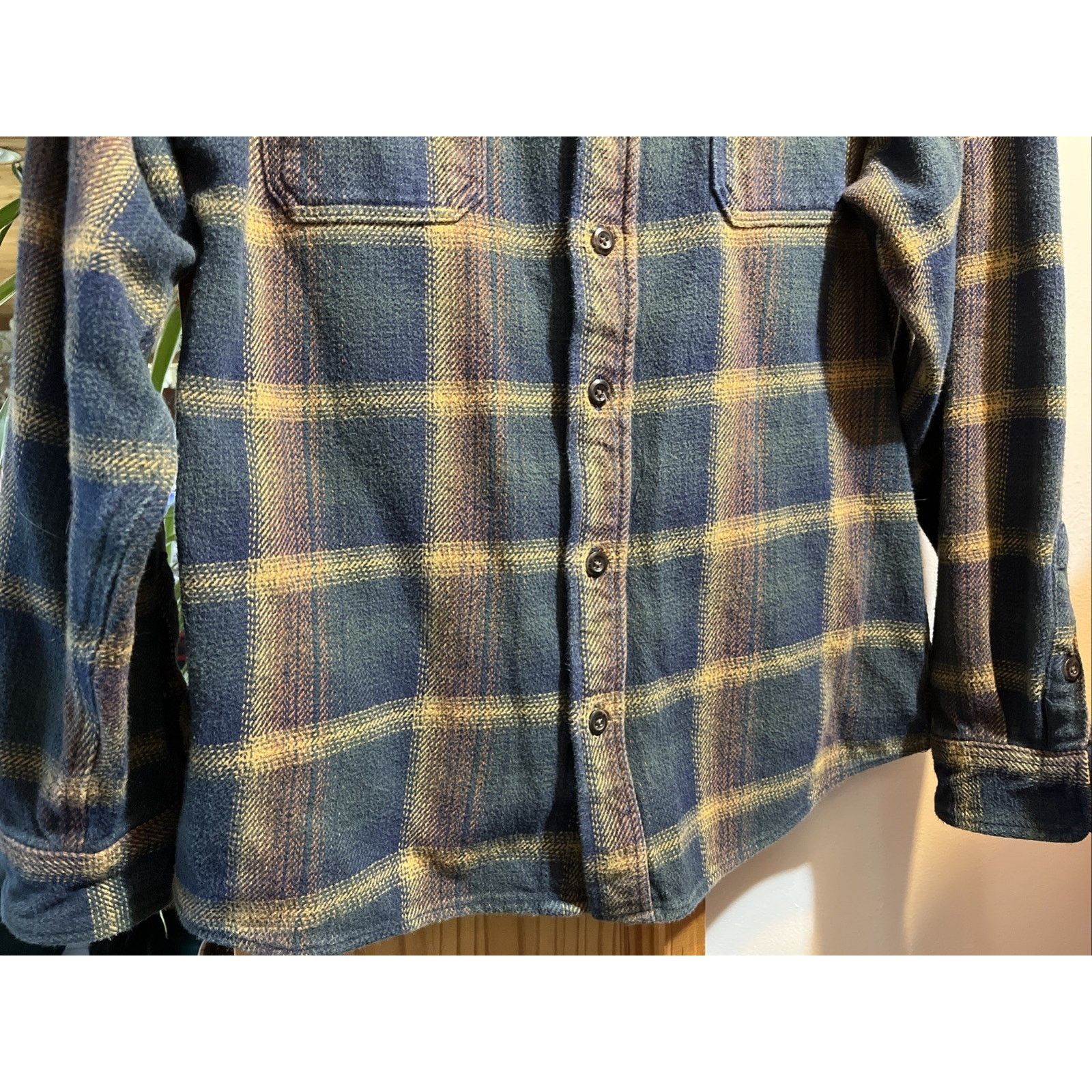 Orvis Orvis Vintage Shirt Mens Large Blue Plaid Flannel Cotton Y2k Size US L / EU 52-54 / 3 - 7 Thumbnail