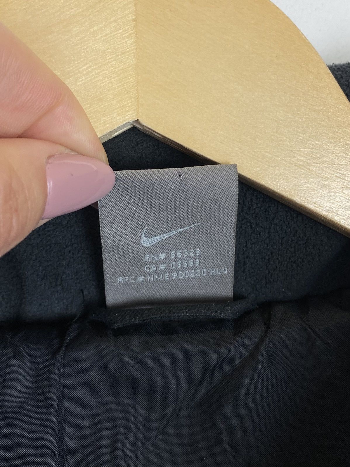 Vintage Nike Vintage Padded Puffer Down Black Full Zip Jacket Womens Size XS / US 0-2 / IT 36-38 - 6 Thumbnail