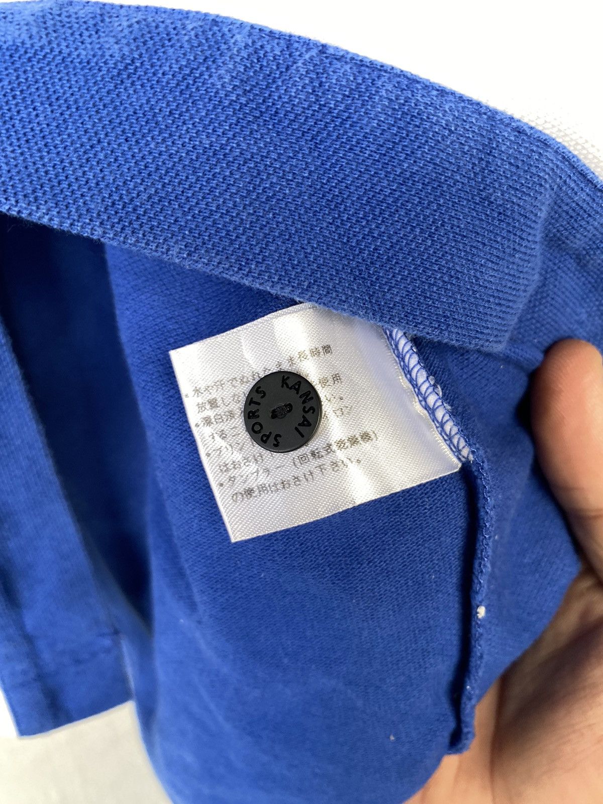 Kansai Yamamoto Vintage Kansai Sport by Kansai Yamamoto Polo Shirt Size US L / EU 52-54 / 3 - 8 Thumbnail