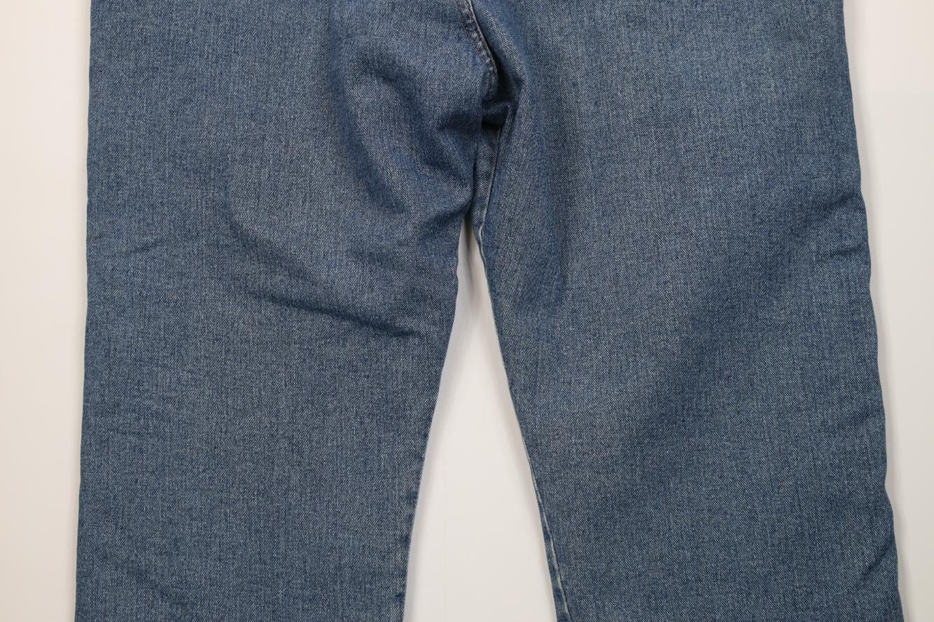 Wrangler Vintage Wrangler Fleece Lined Wide Leg Denim Jeans Blue Size US 44 / EU 60 - 14 Thumbnail